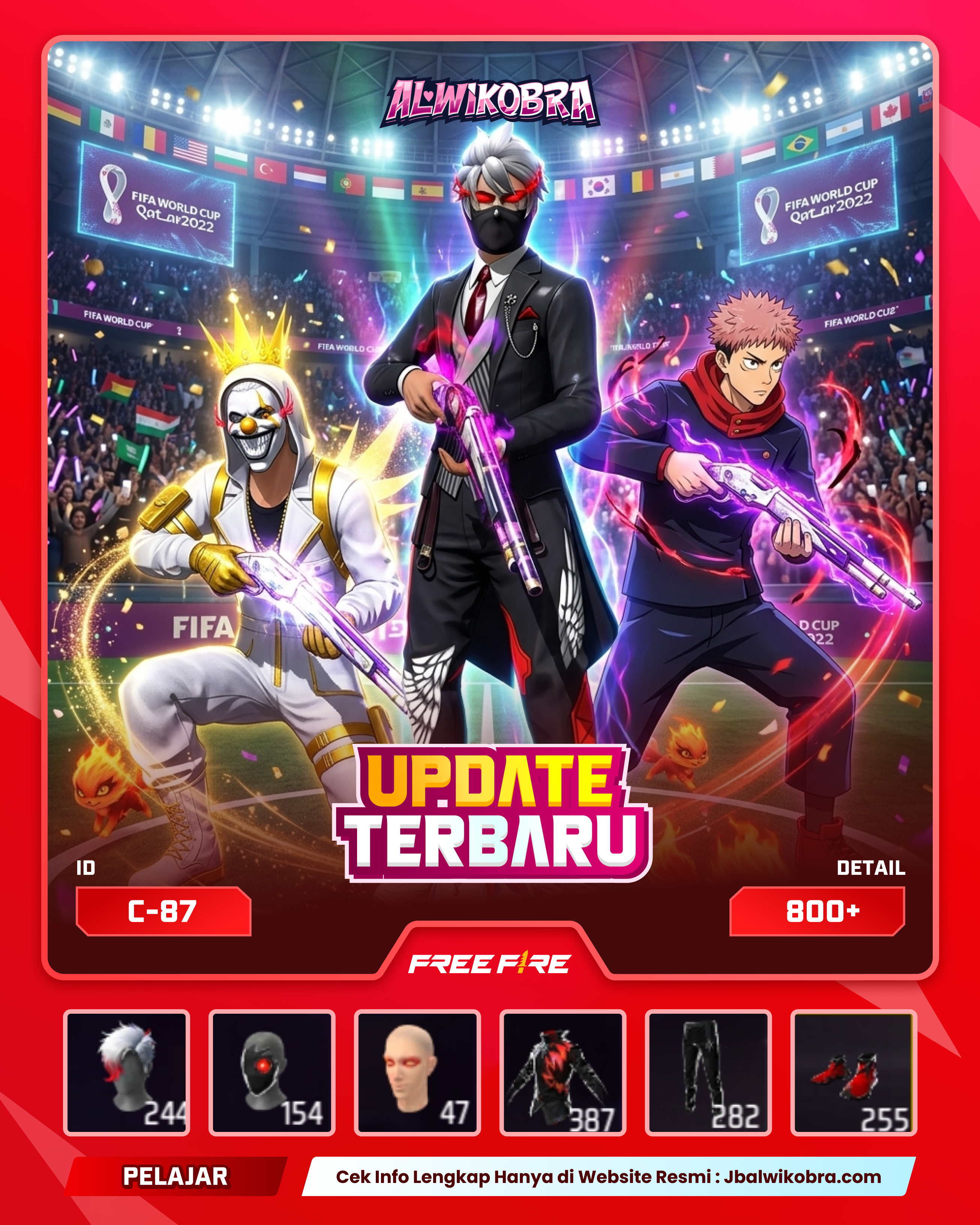 FREE FIRE C87