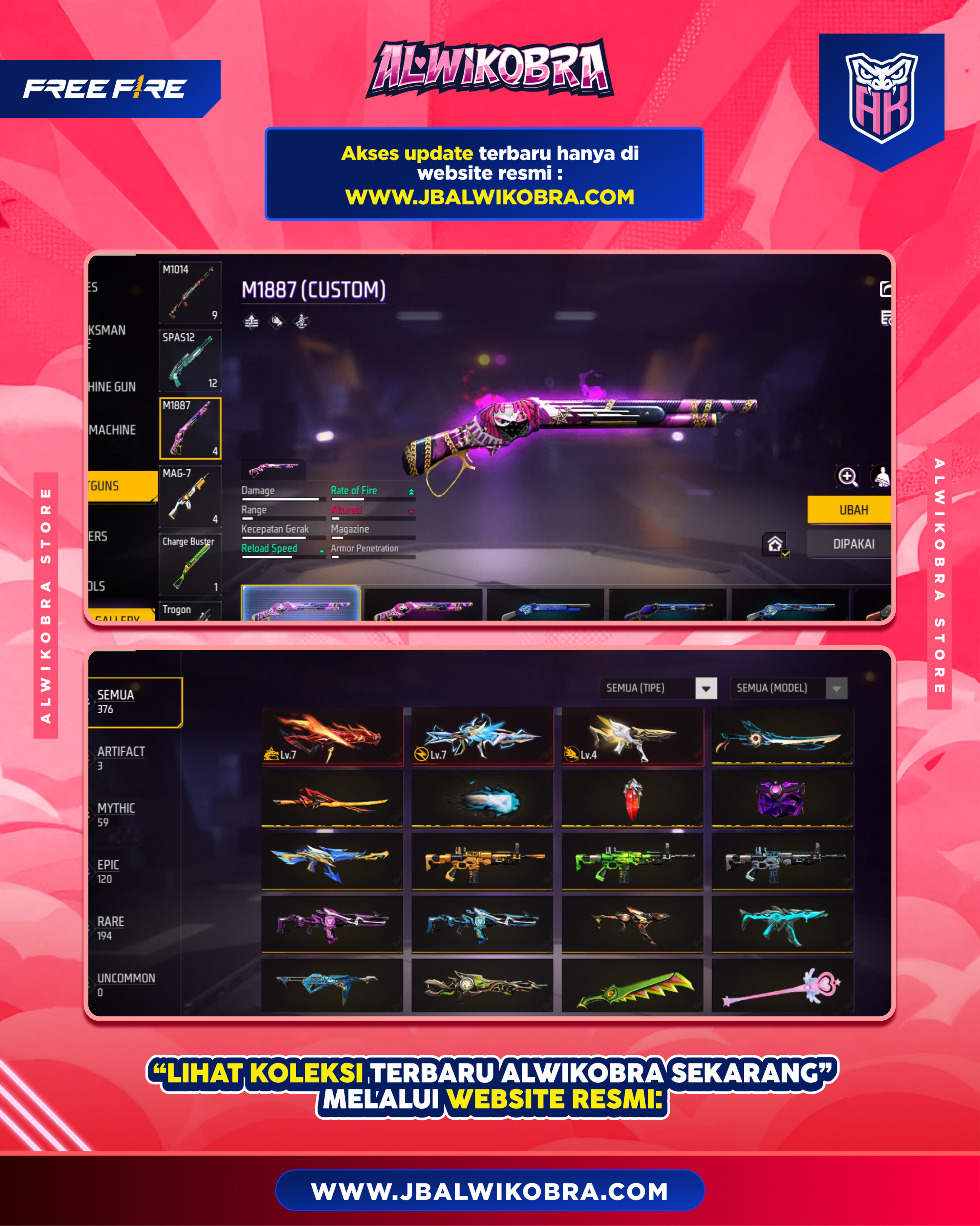 FREE FIRE C87 7