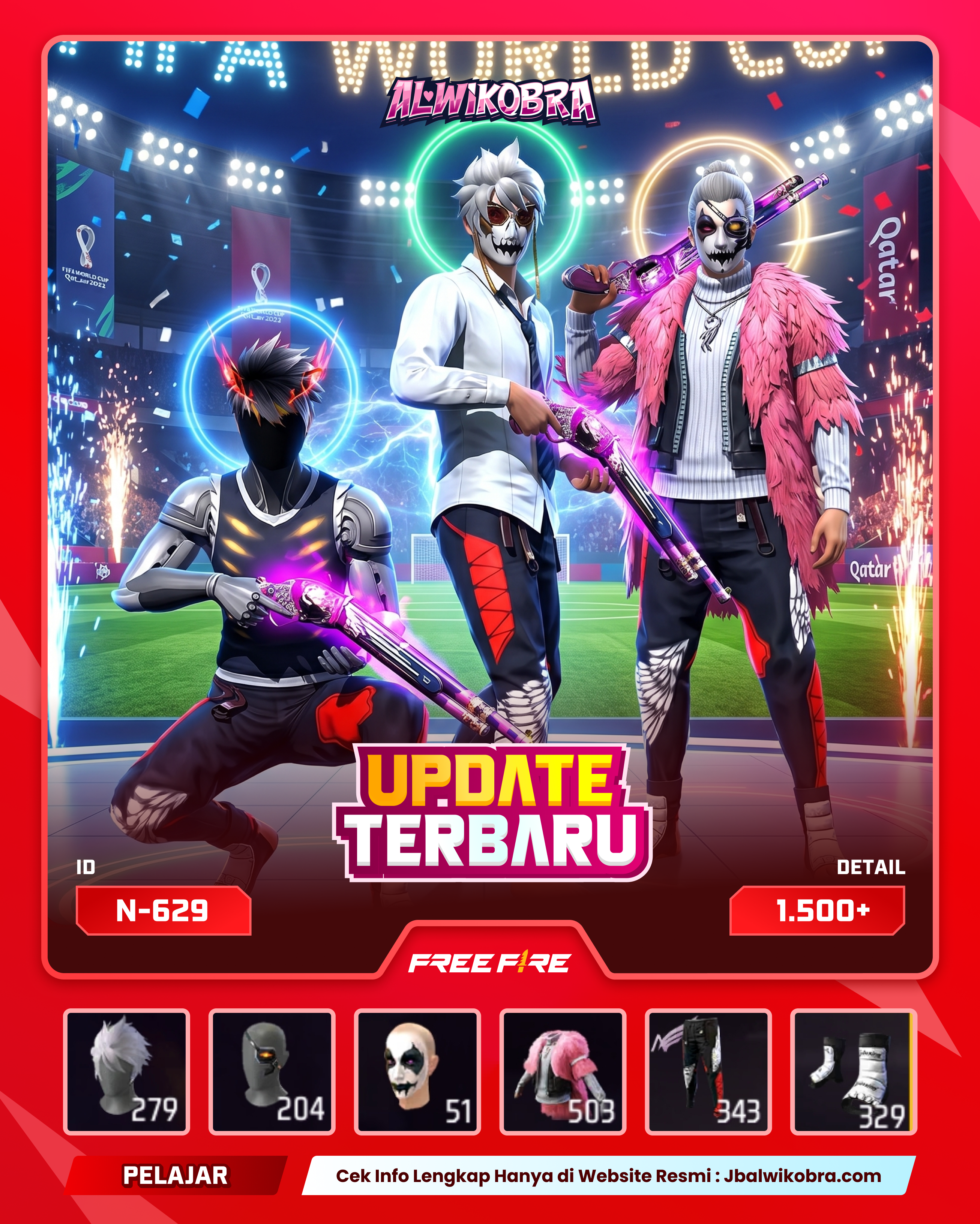 FREE FIRE N629