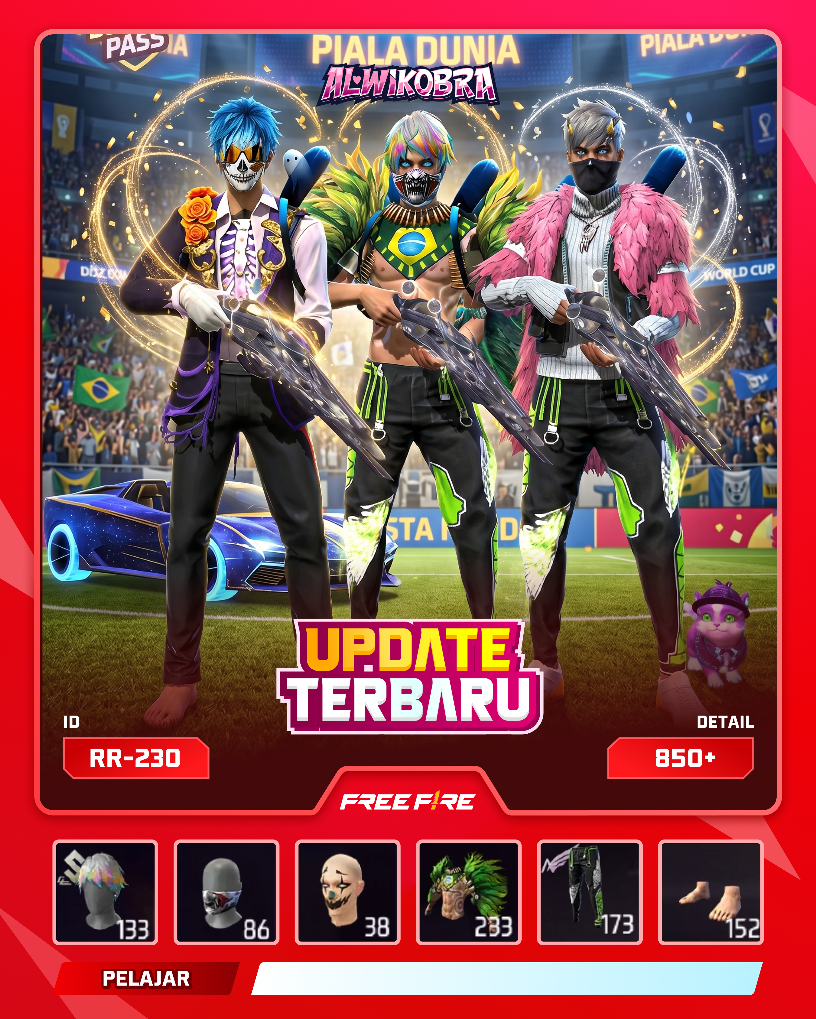 FREE FIRE RR230
