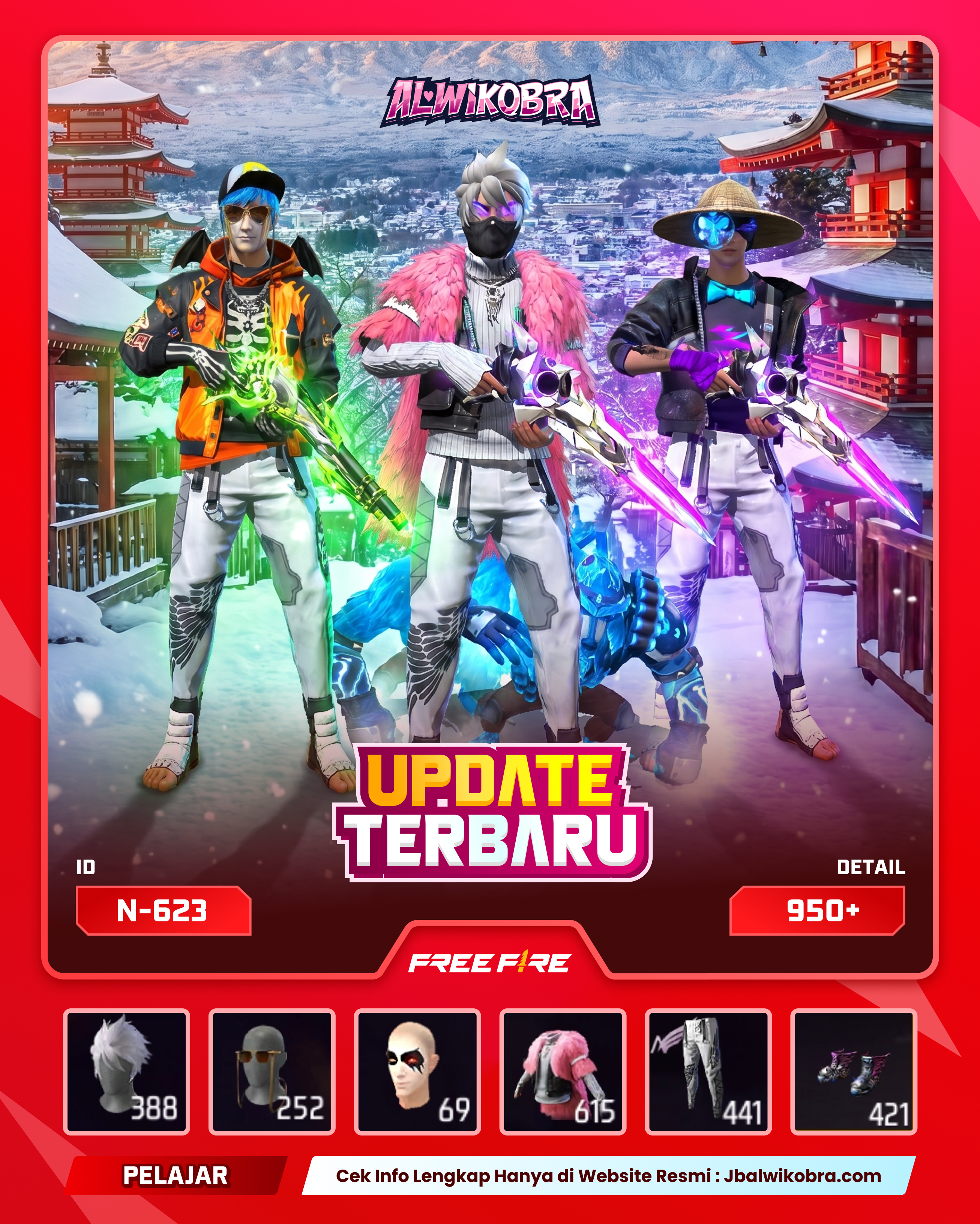 FREE FIRE N623