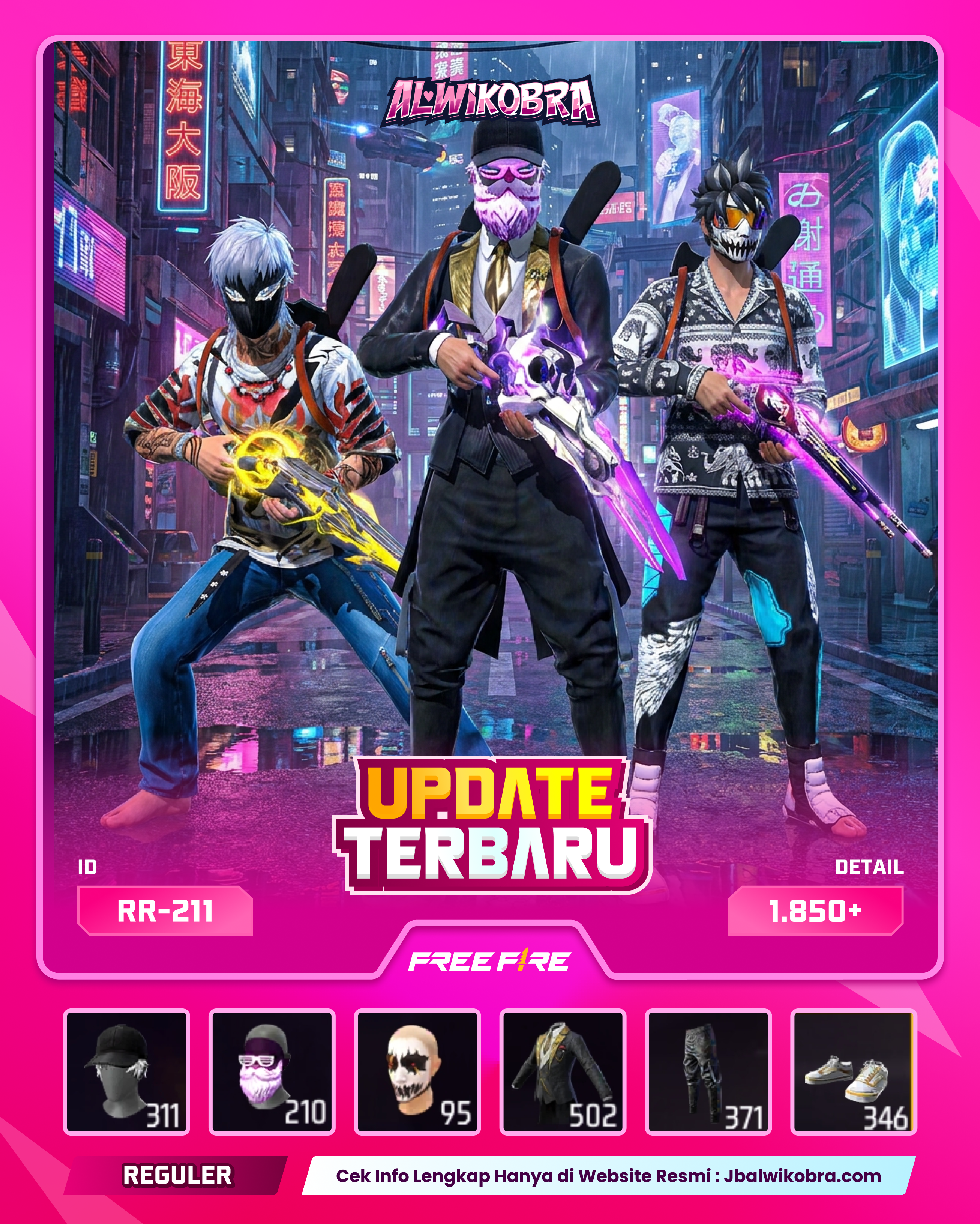 FREE FIRE RR211