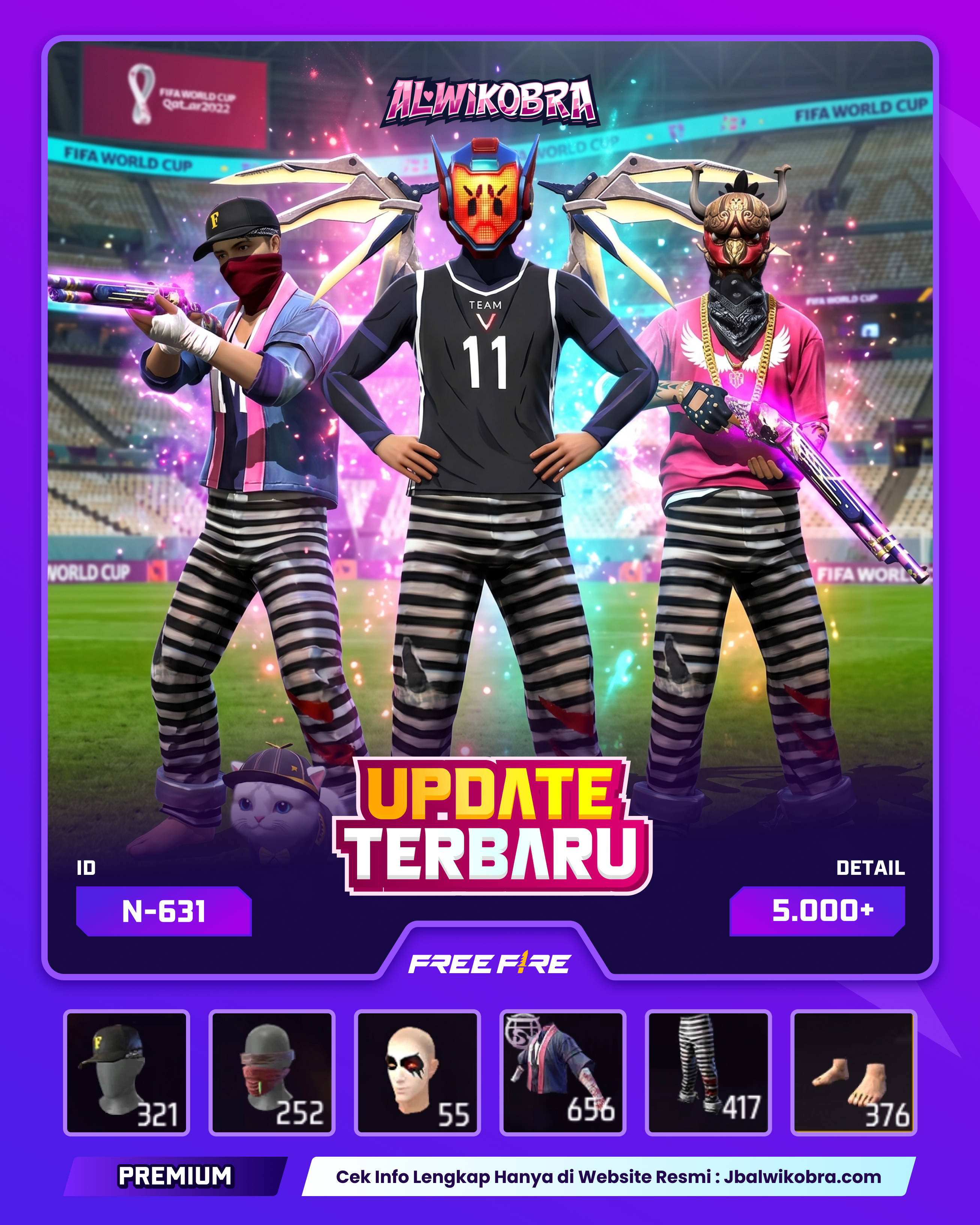 FREE FIRE N631