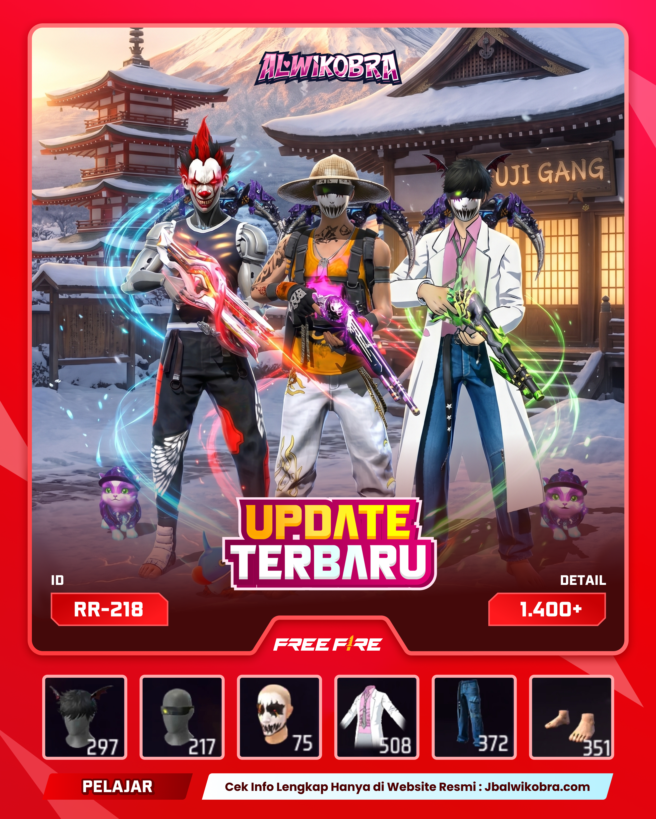 FREE FIRE RR218