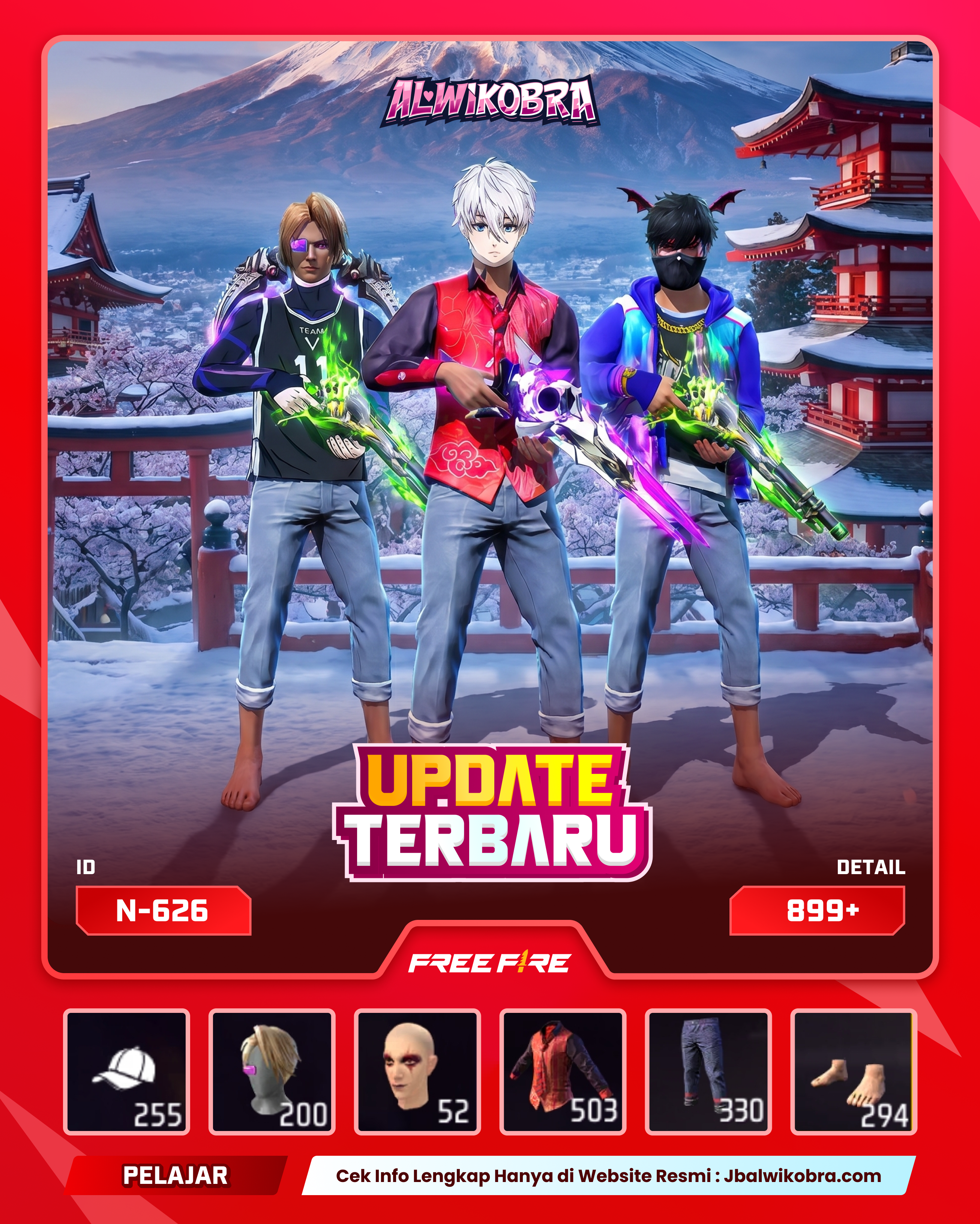 FREE FIRE N626