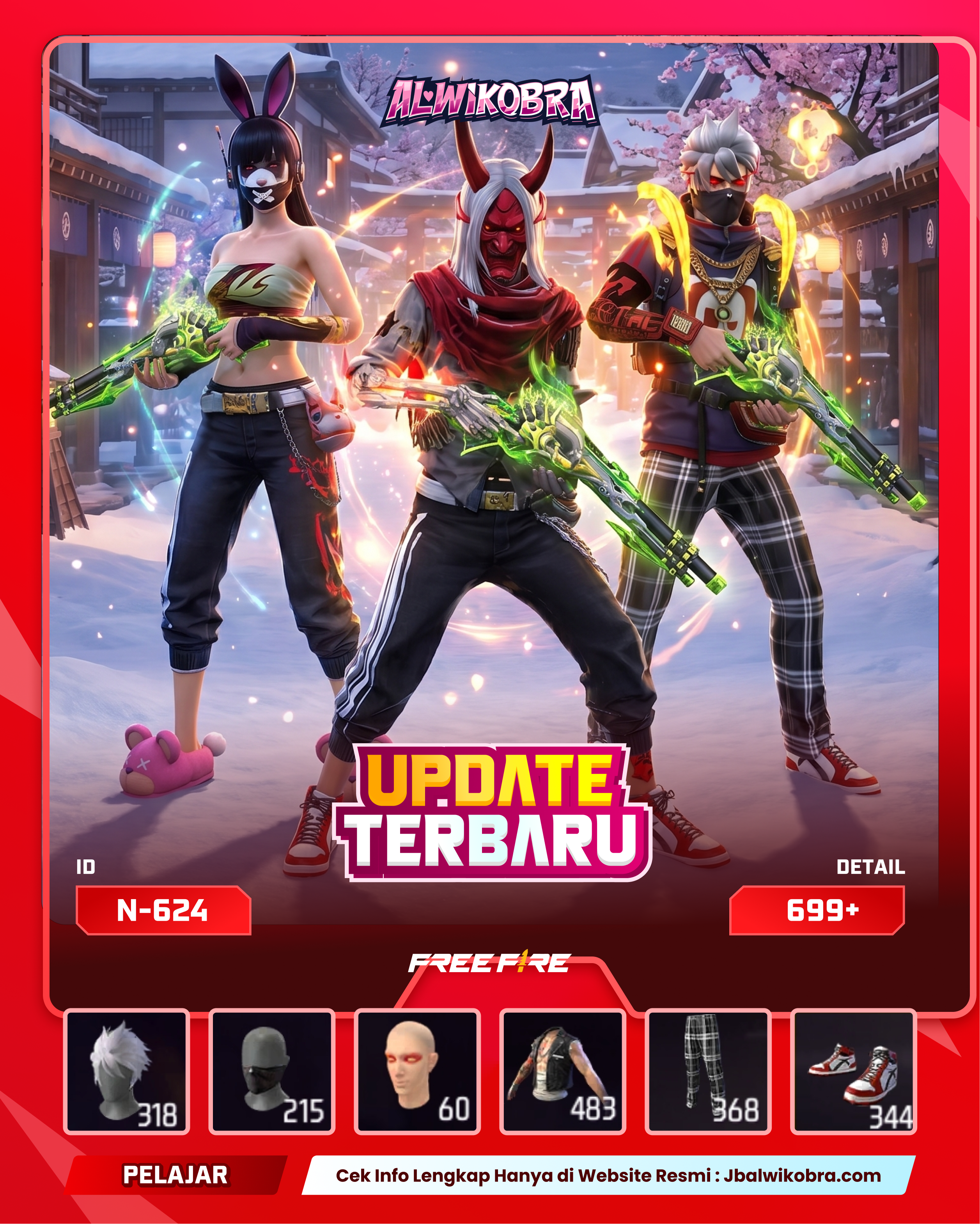 FREE FIRE N624