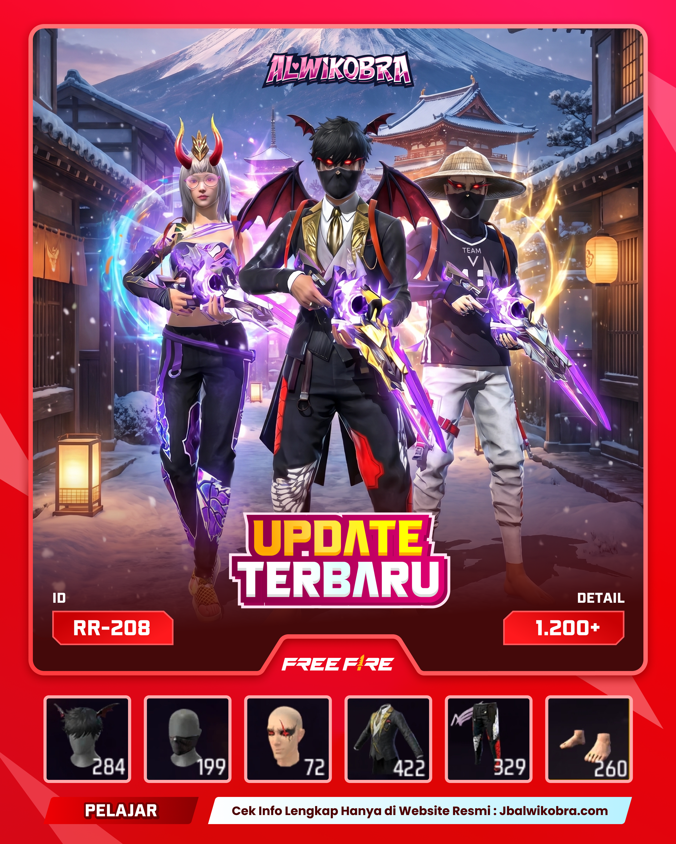 FREE FIRE RR208