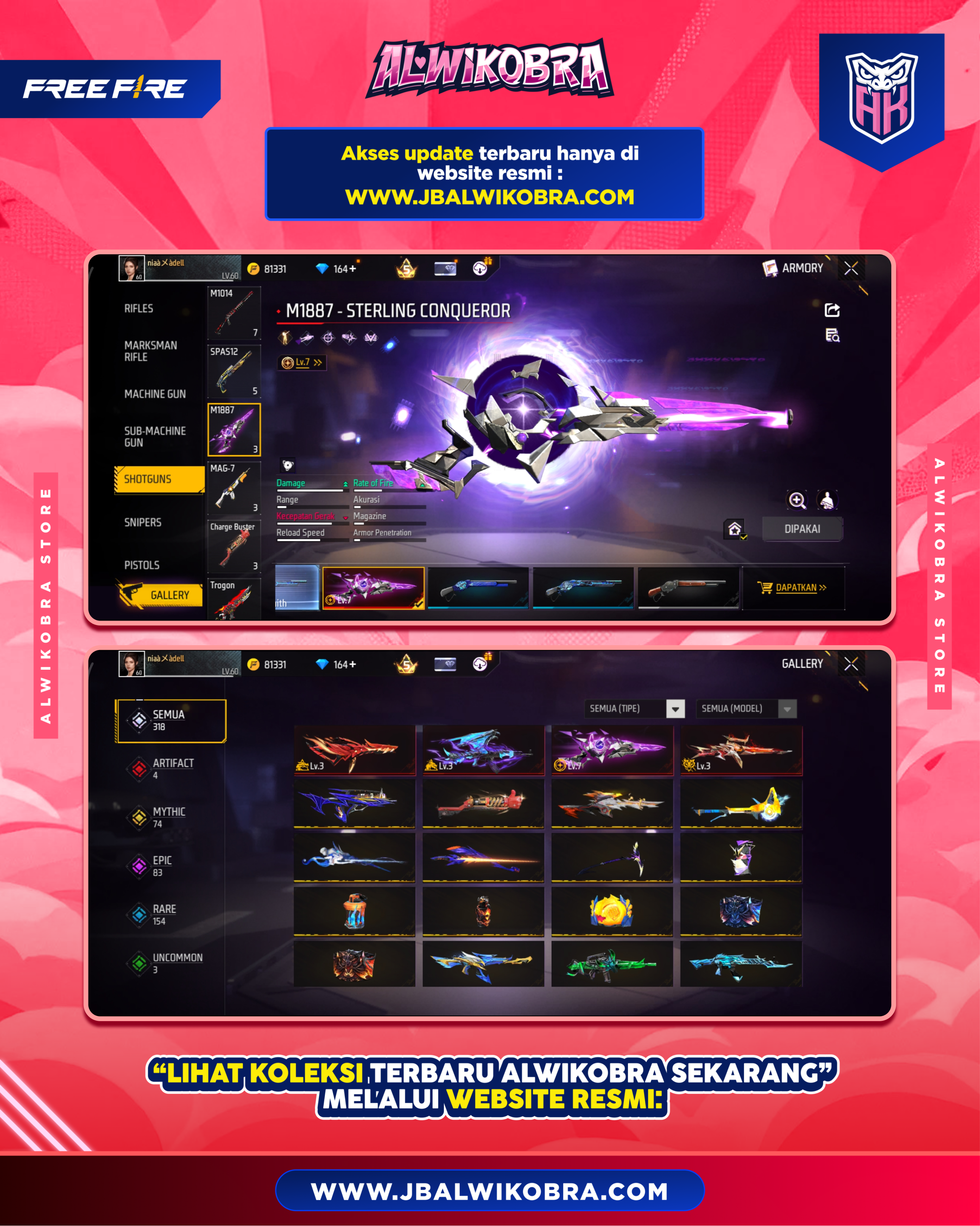 FREE FIRE C85 8