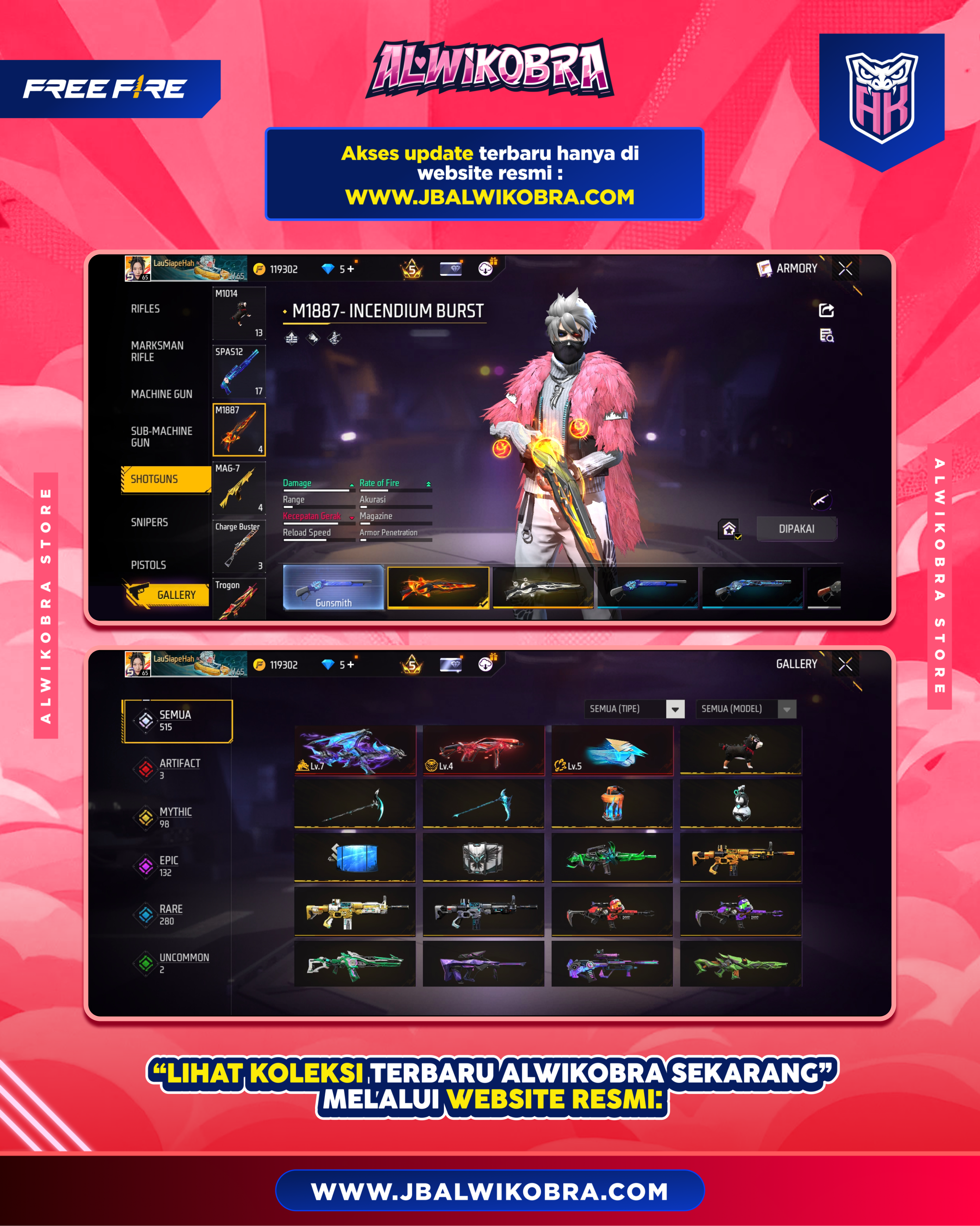 FREE FIRE N625 4