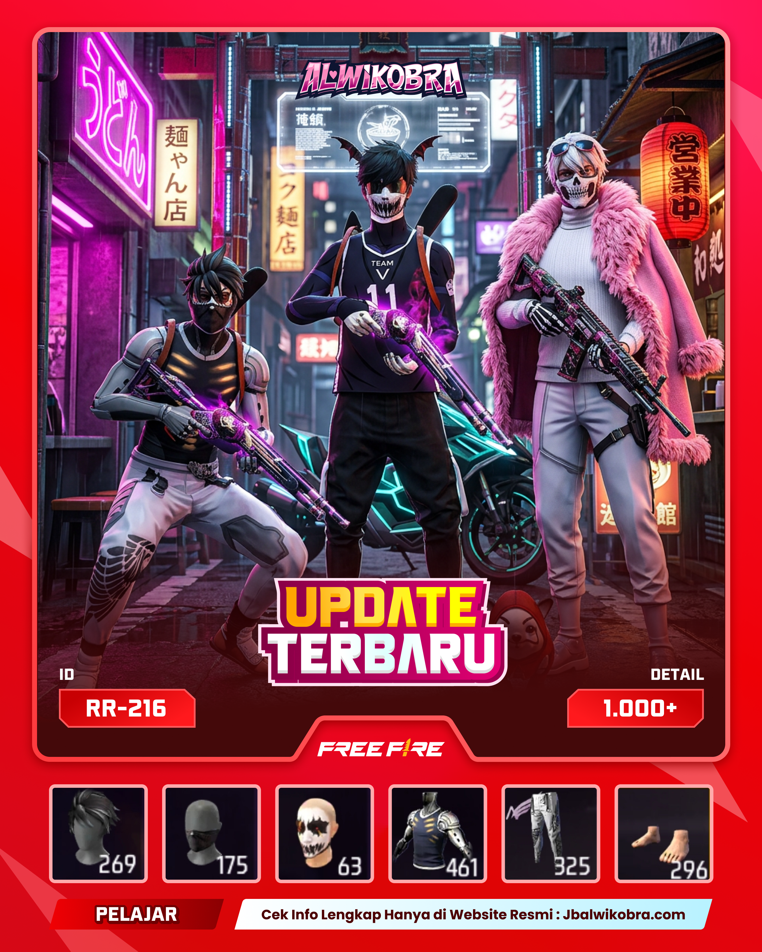 FREE FIRE RR216