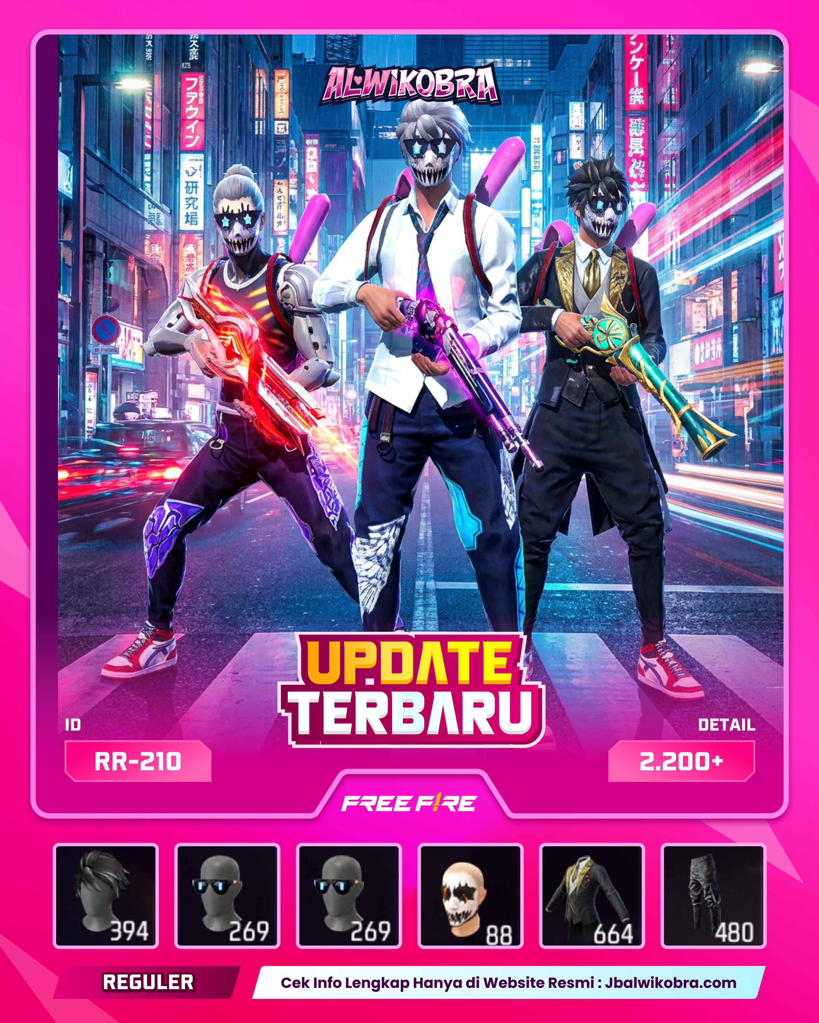 FREE FIRE RR210