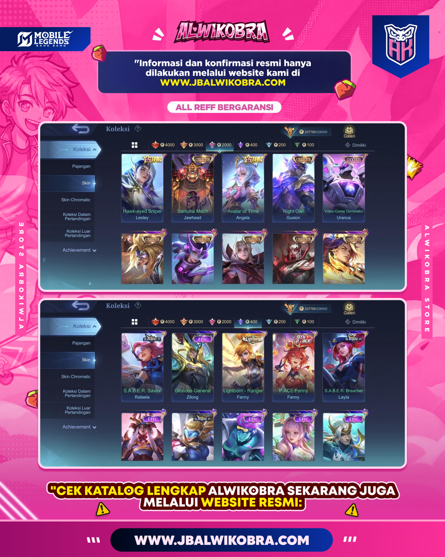 MOBILE LEGEND R119 5