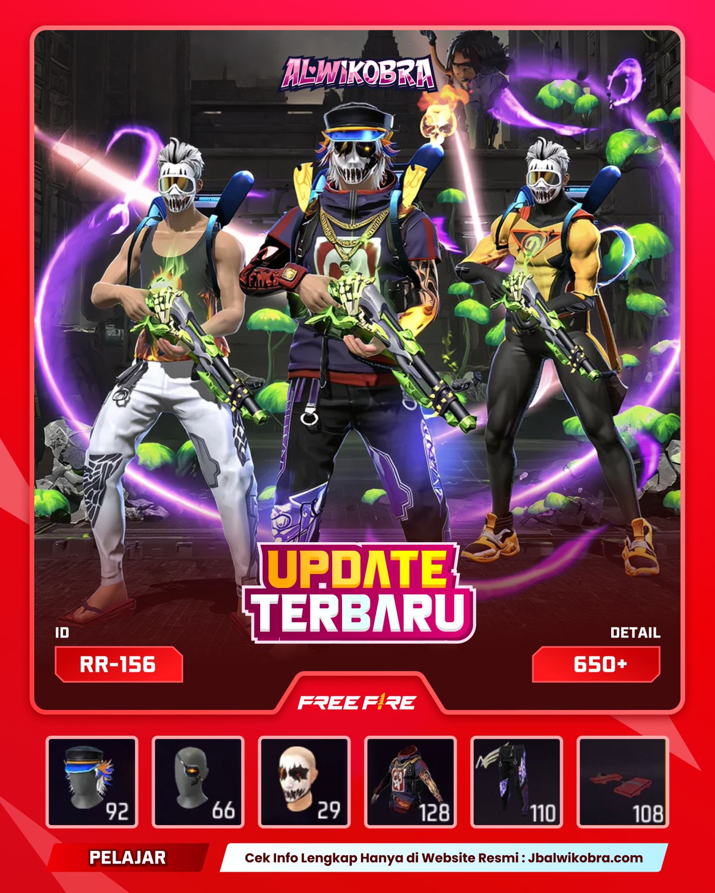 FREE FIRE RR156