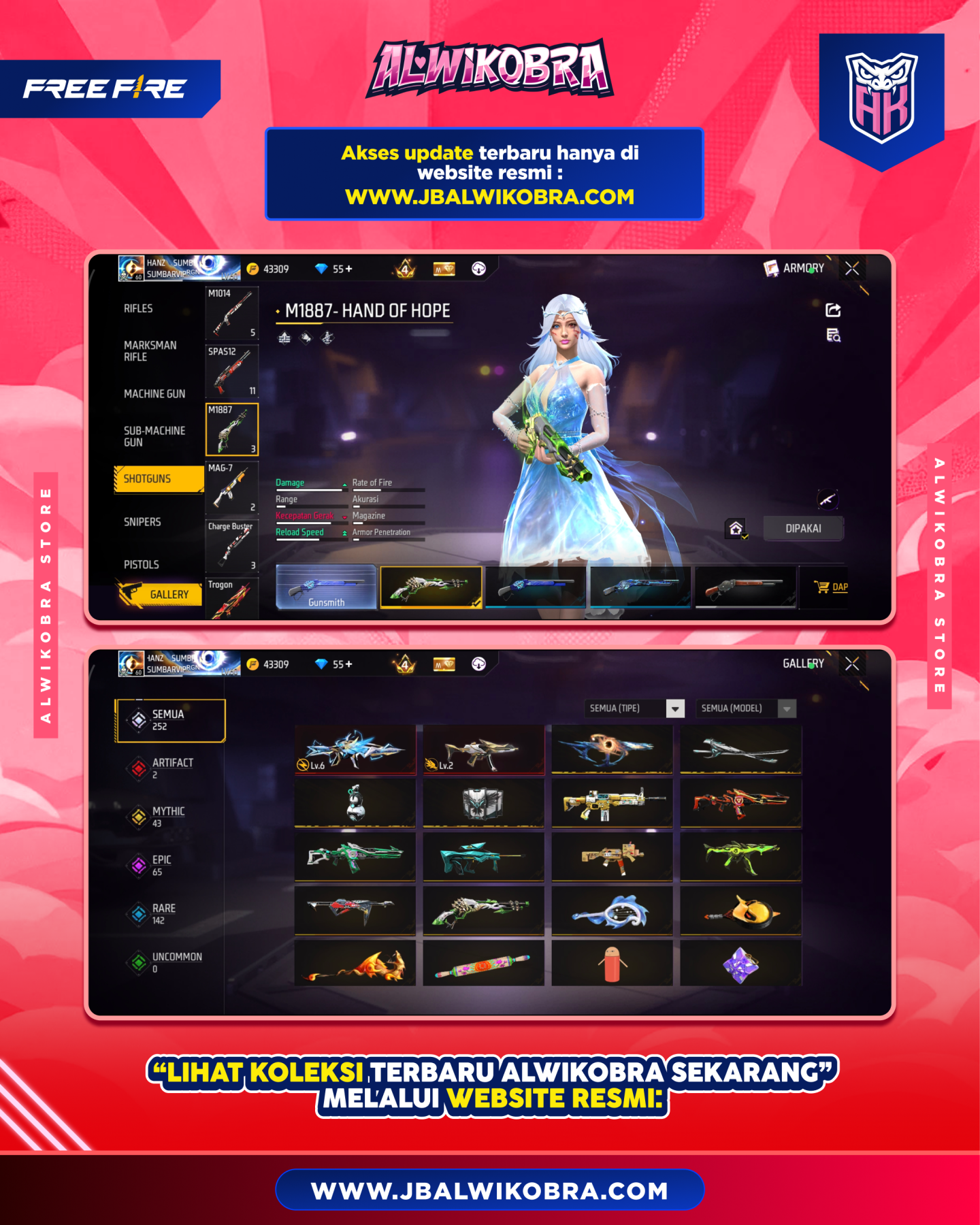 FREE FIRE RR167 6