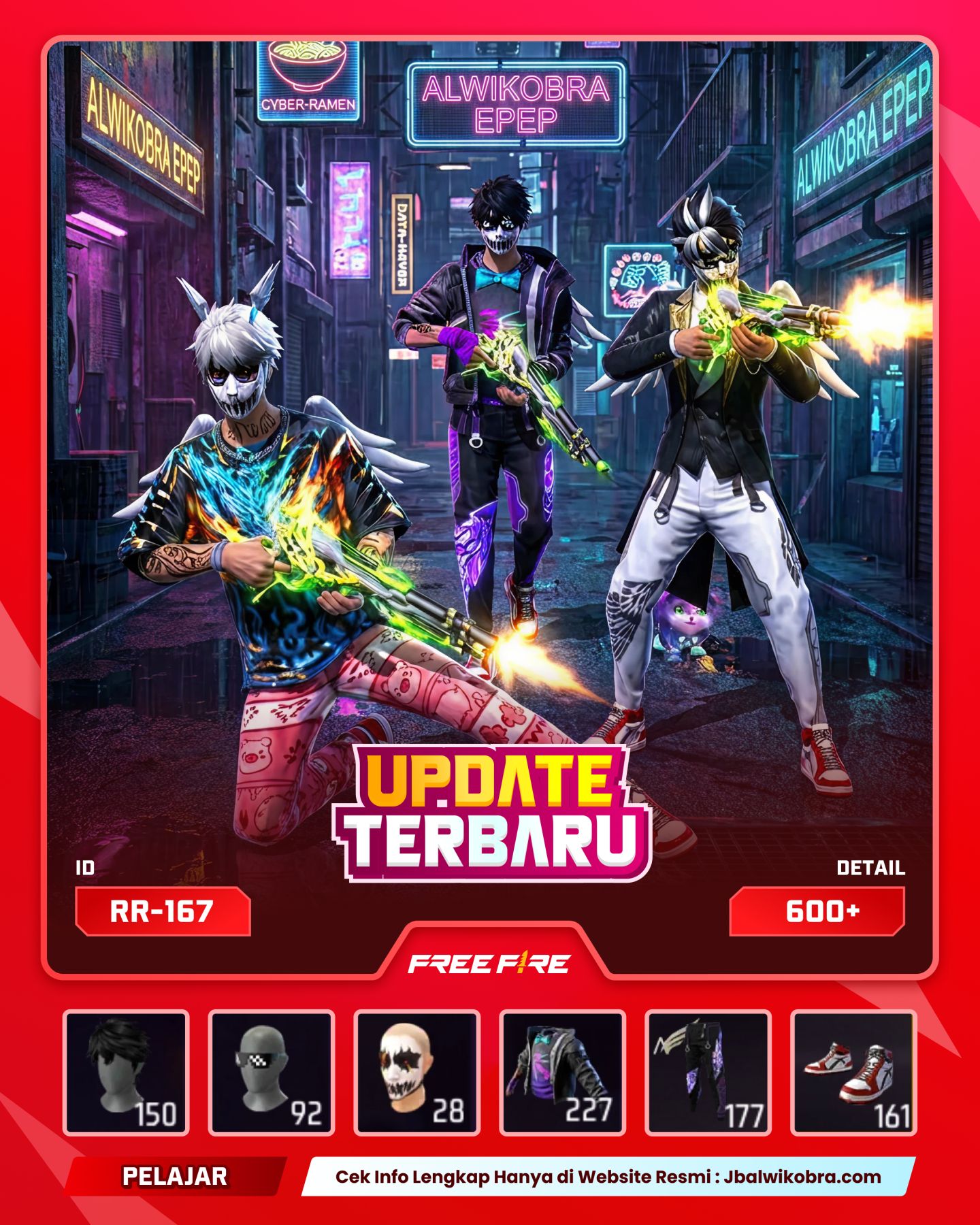 FREE FIRE RR167