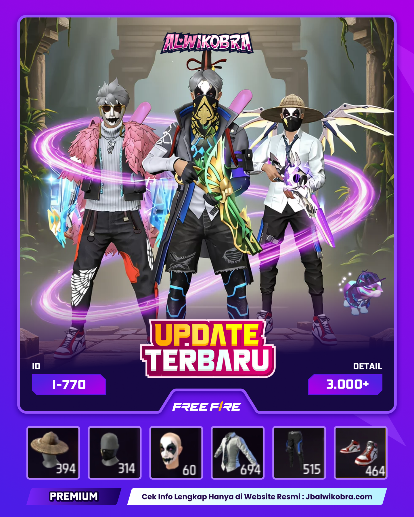 FREE FIRE 770 I