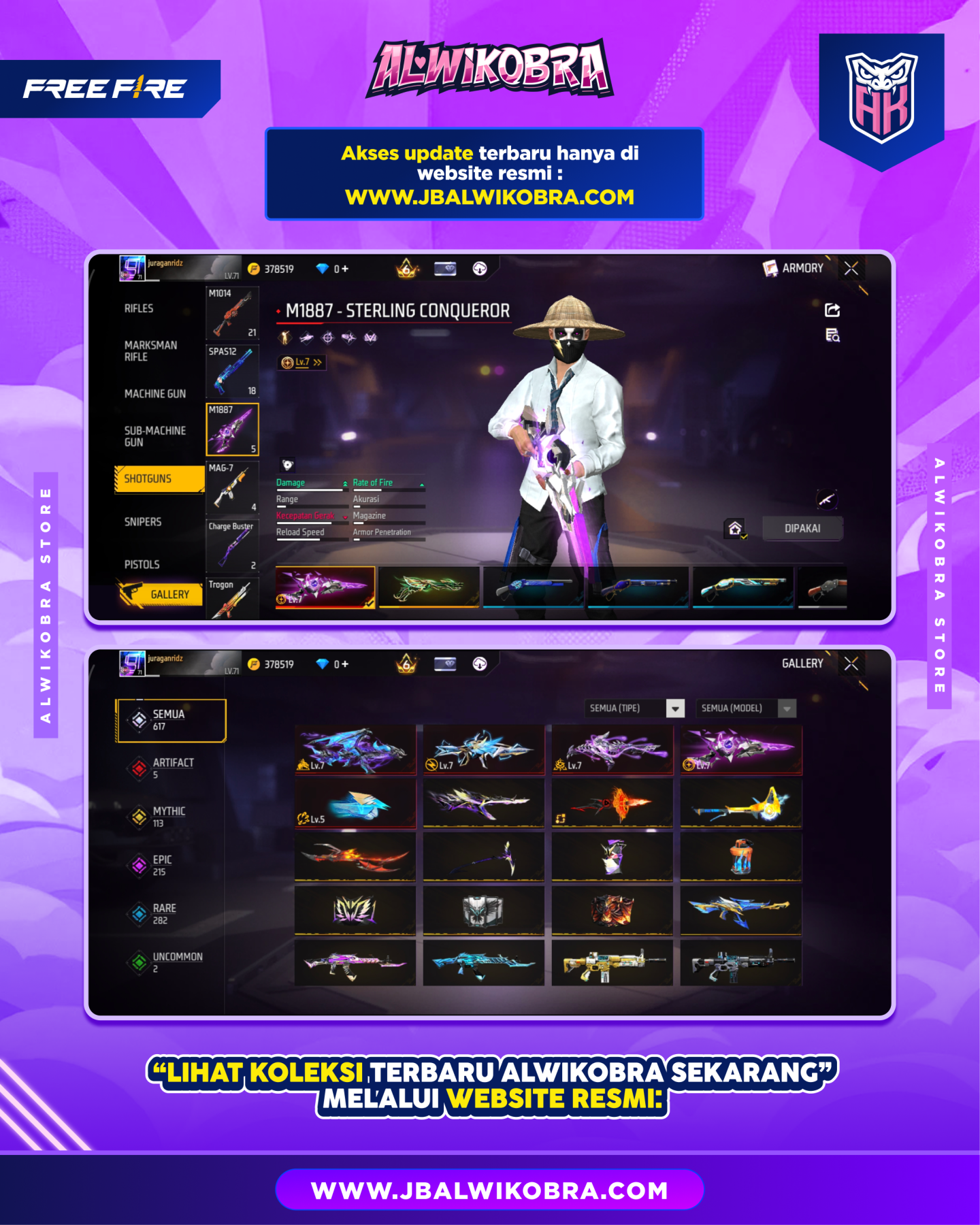 FREE FIRE 770 I 8