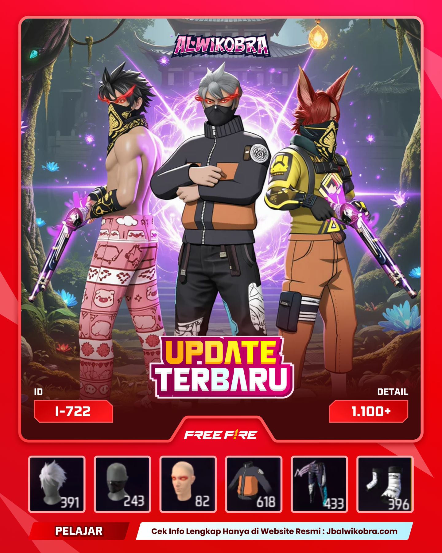 FREE FIRE 772 I