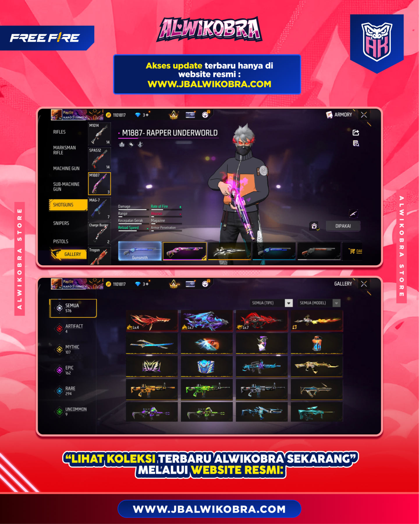 FREE FIRE 772 I 8