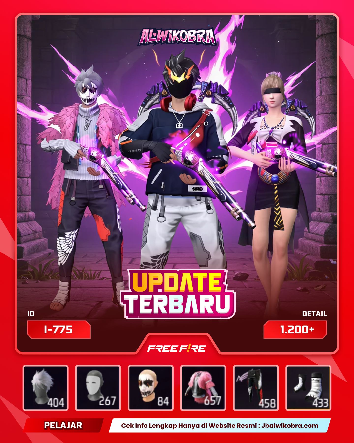 FREE FIRE 775 I