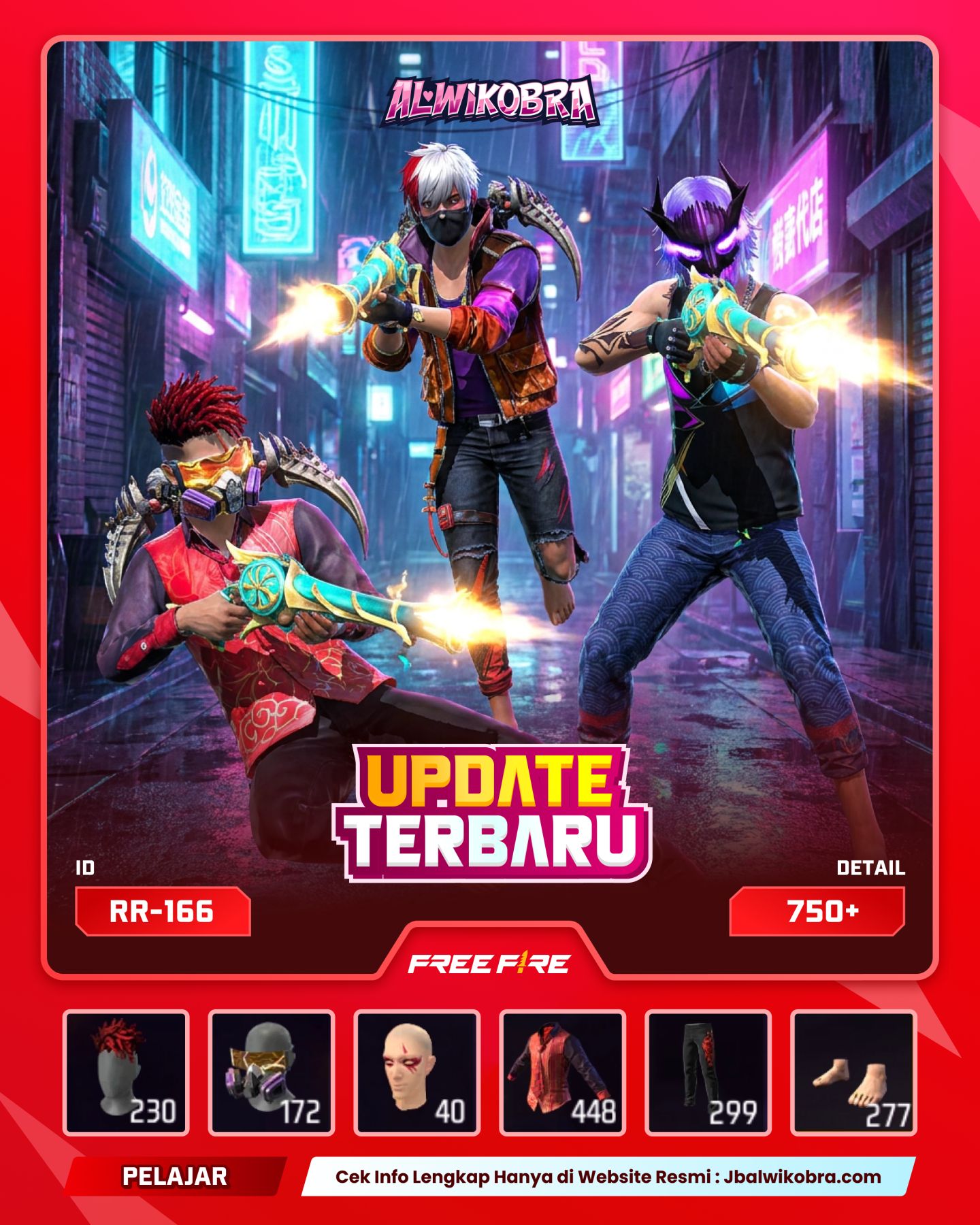 FREE FIRE RR166