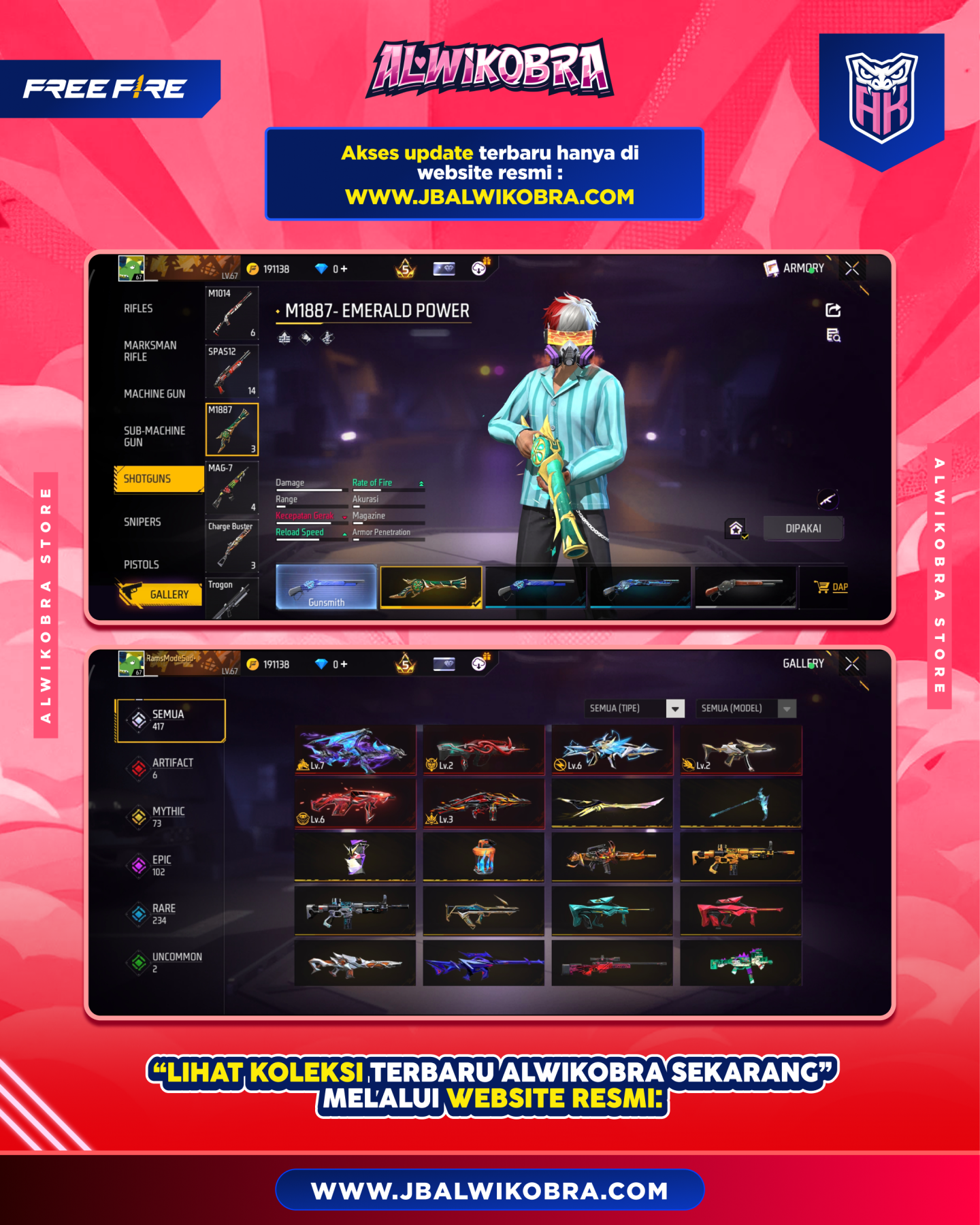 FREE FIRE RR166 8