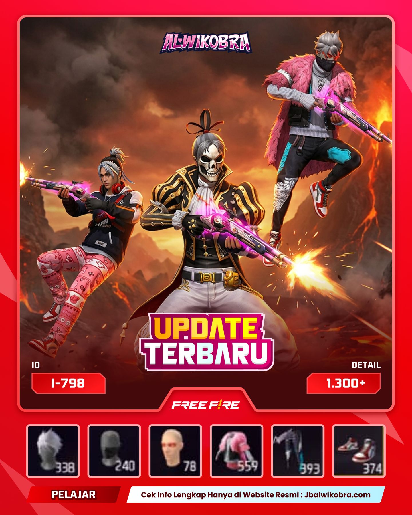 FREE FIRE 798 I