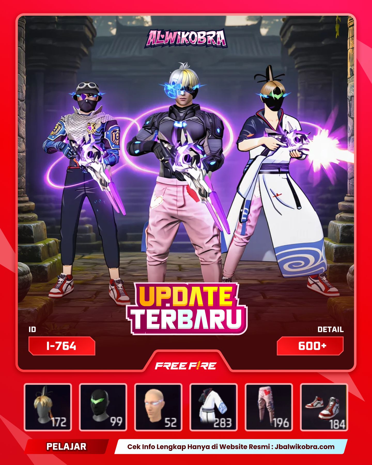 FREE FIRE 764 I