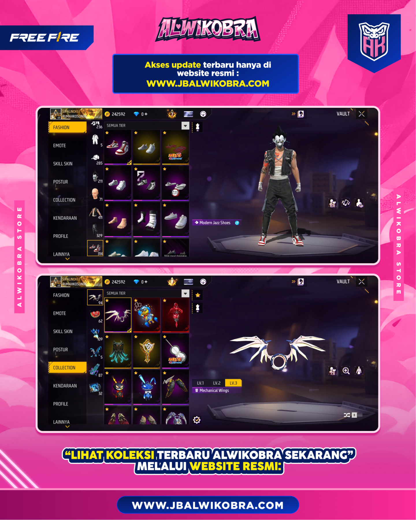 FREE FIRE RR165 6