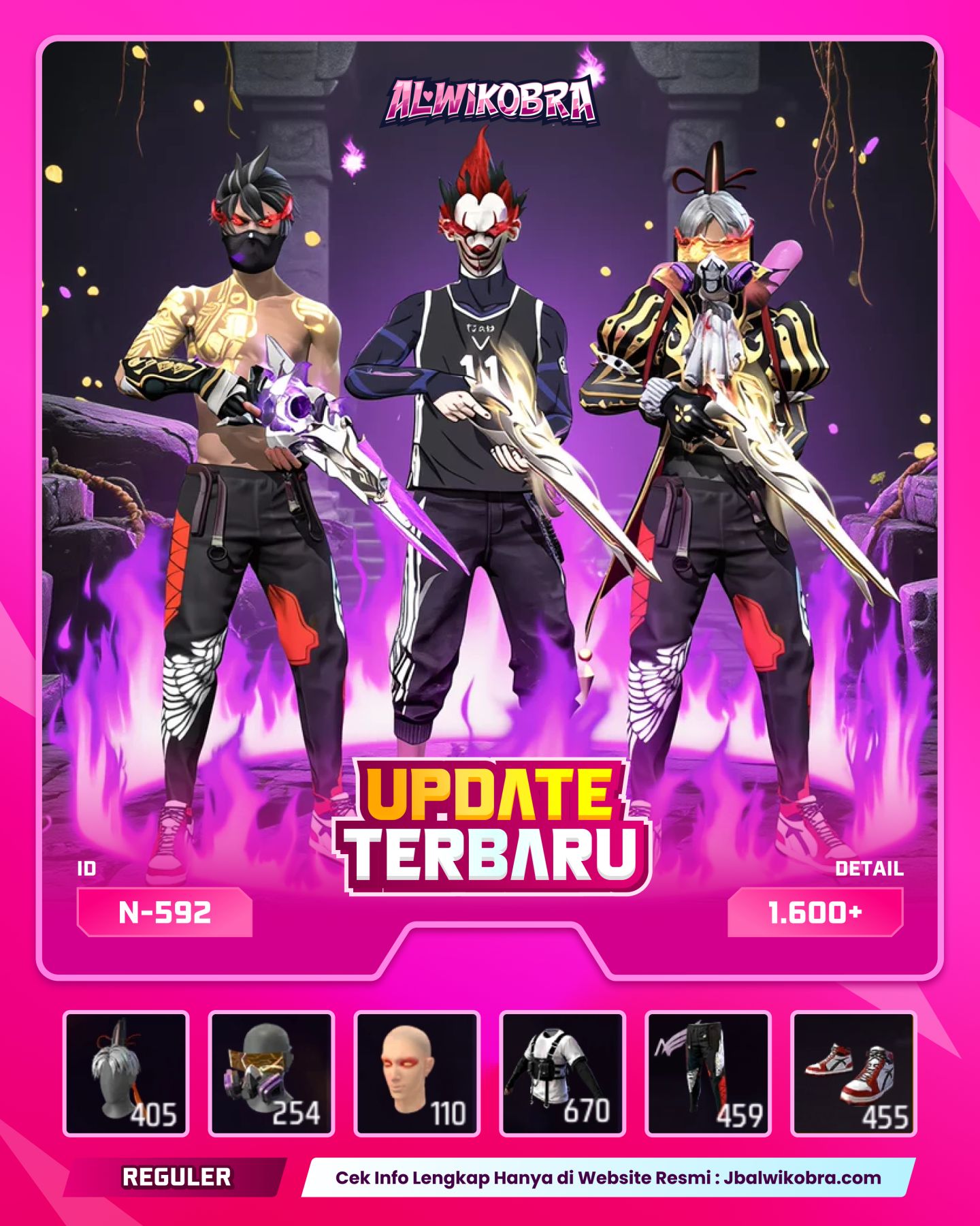 FREE FIRE N592