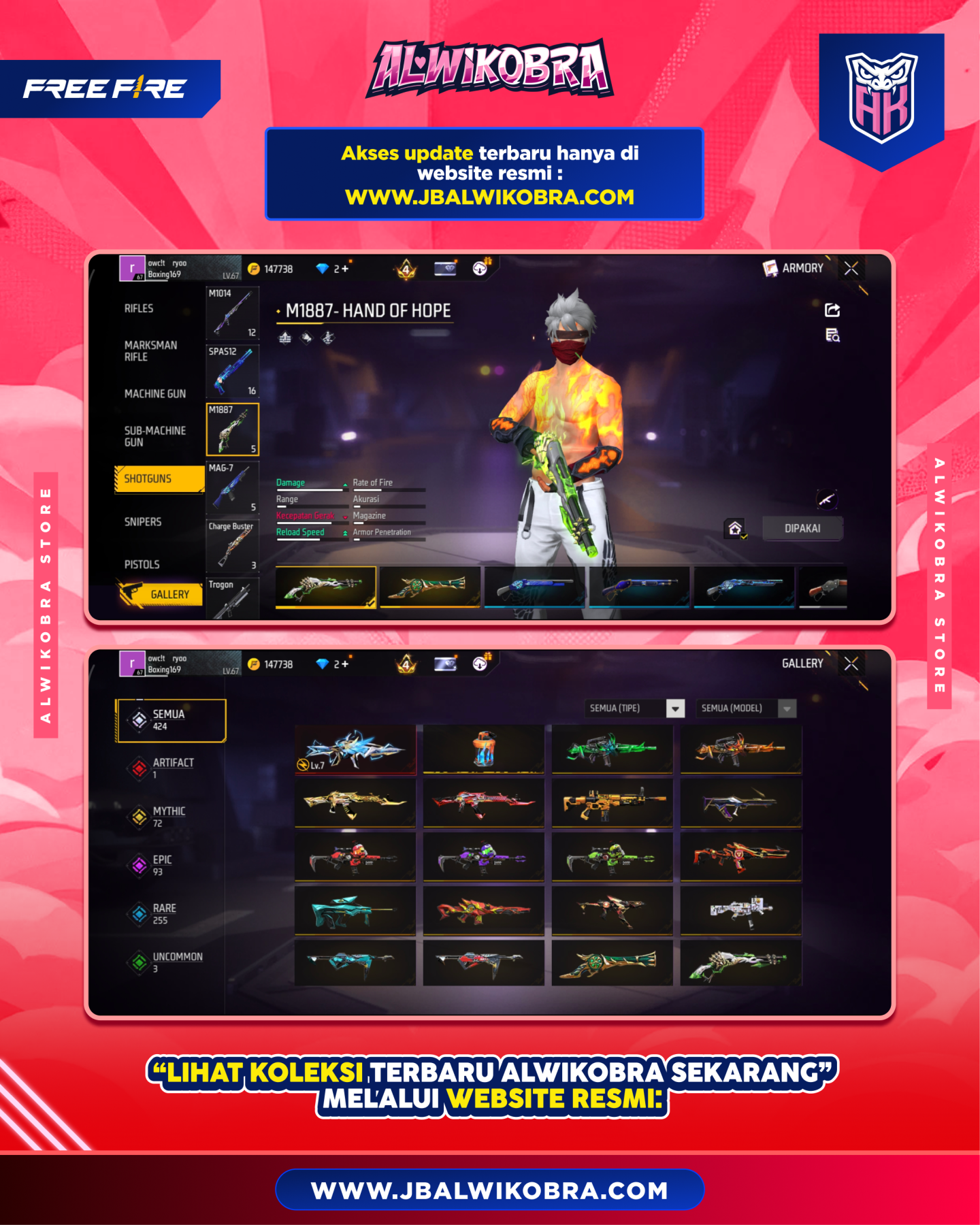 FREE FIRE 769 I 8