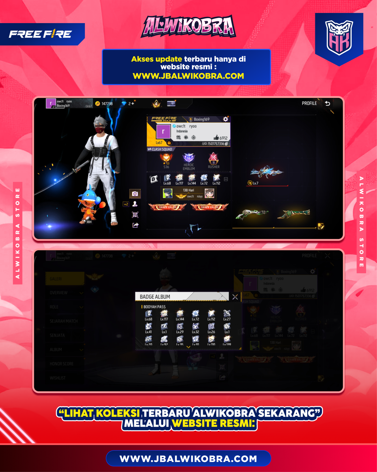 FREE FIRE 769 I 3