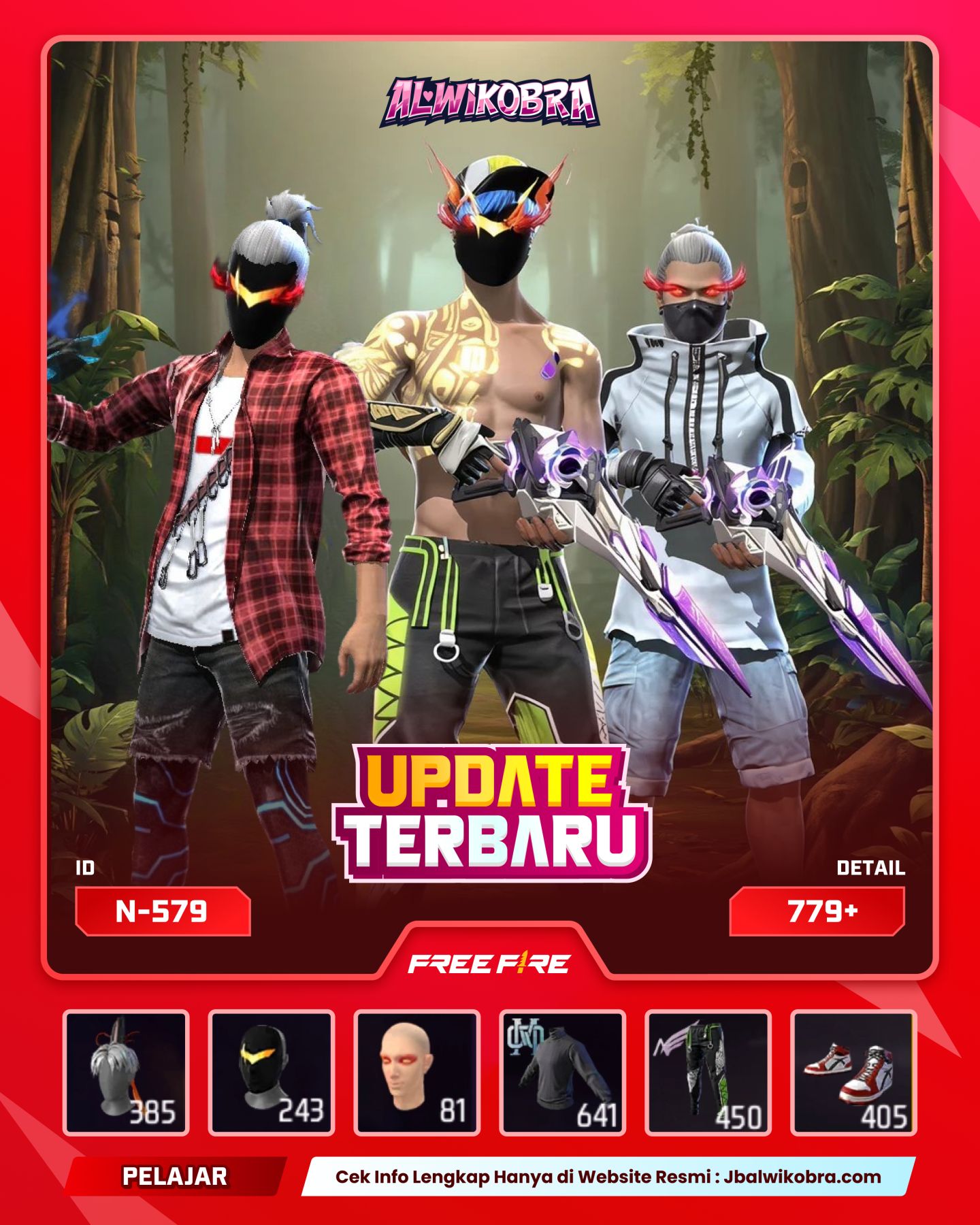 FREE FIRE N579