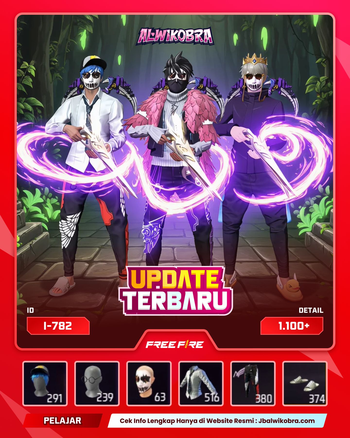 FREE FIRE 782 I