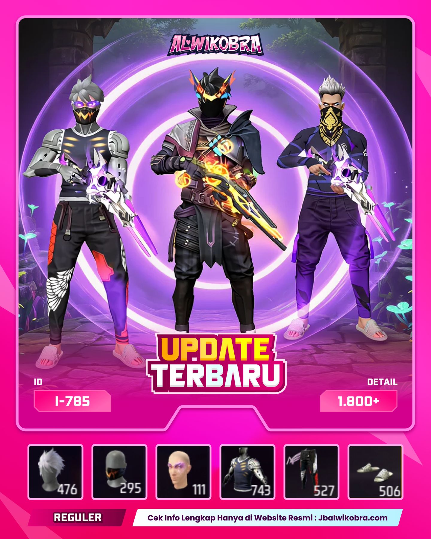FREE FIRE 785 I