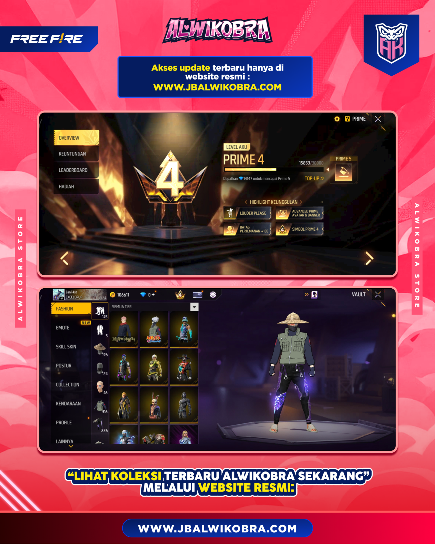 FREE FIRE 800 I 3