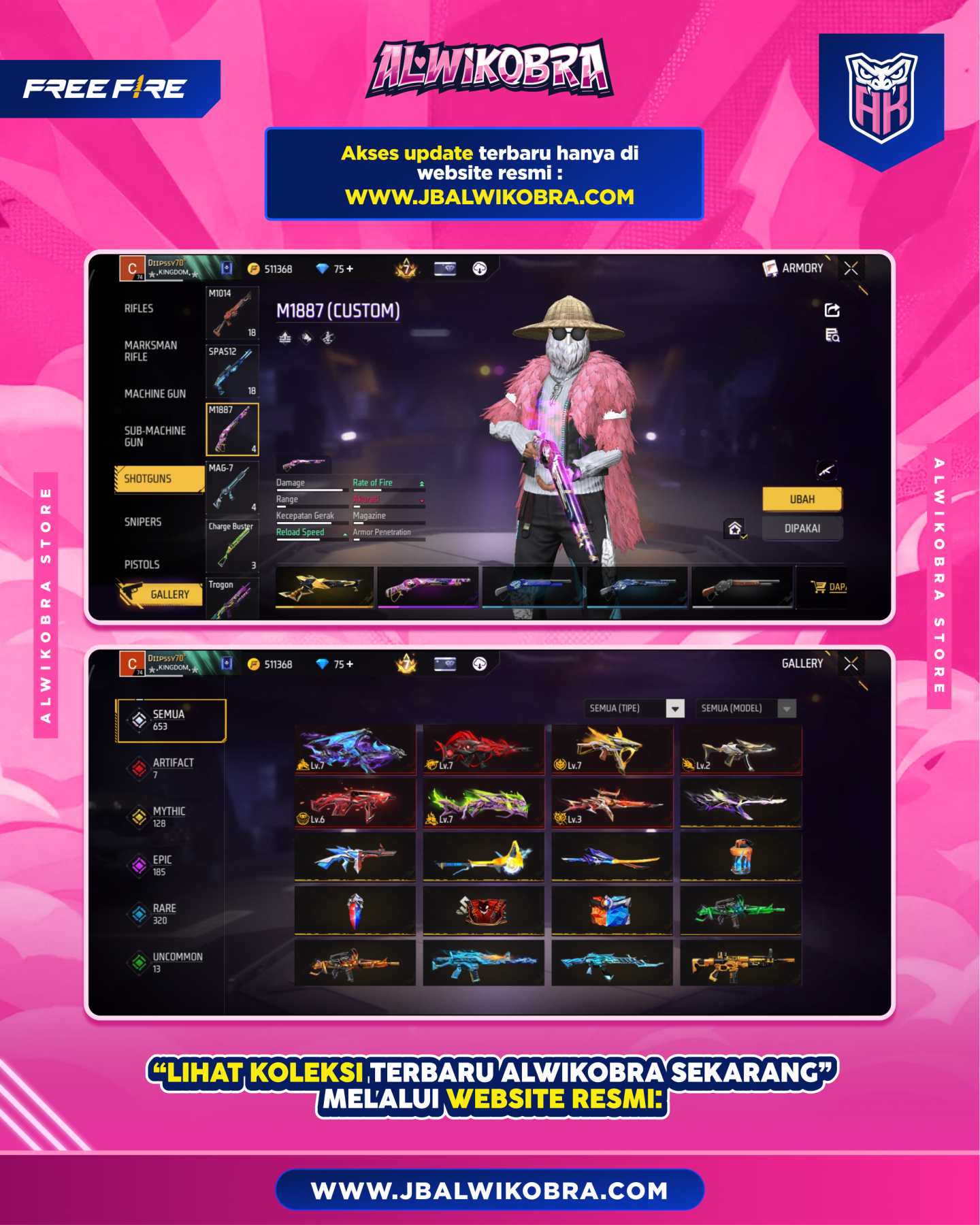 FREE FIRE 786 I 8