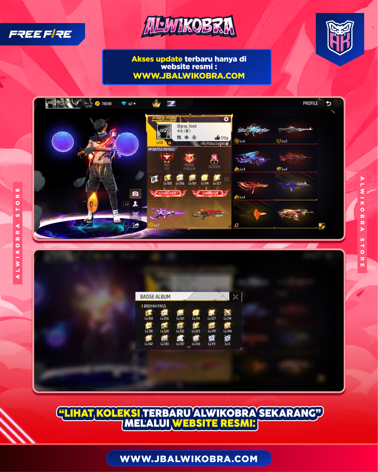 FREE FIRE RR170 3