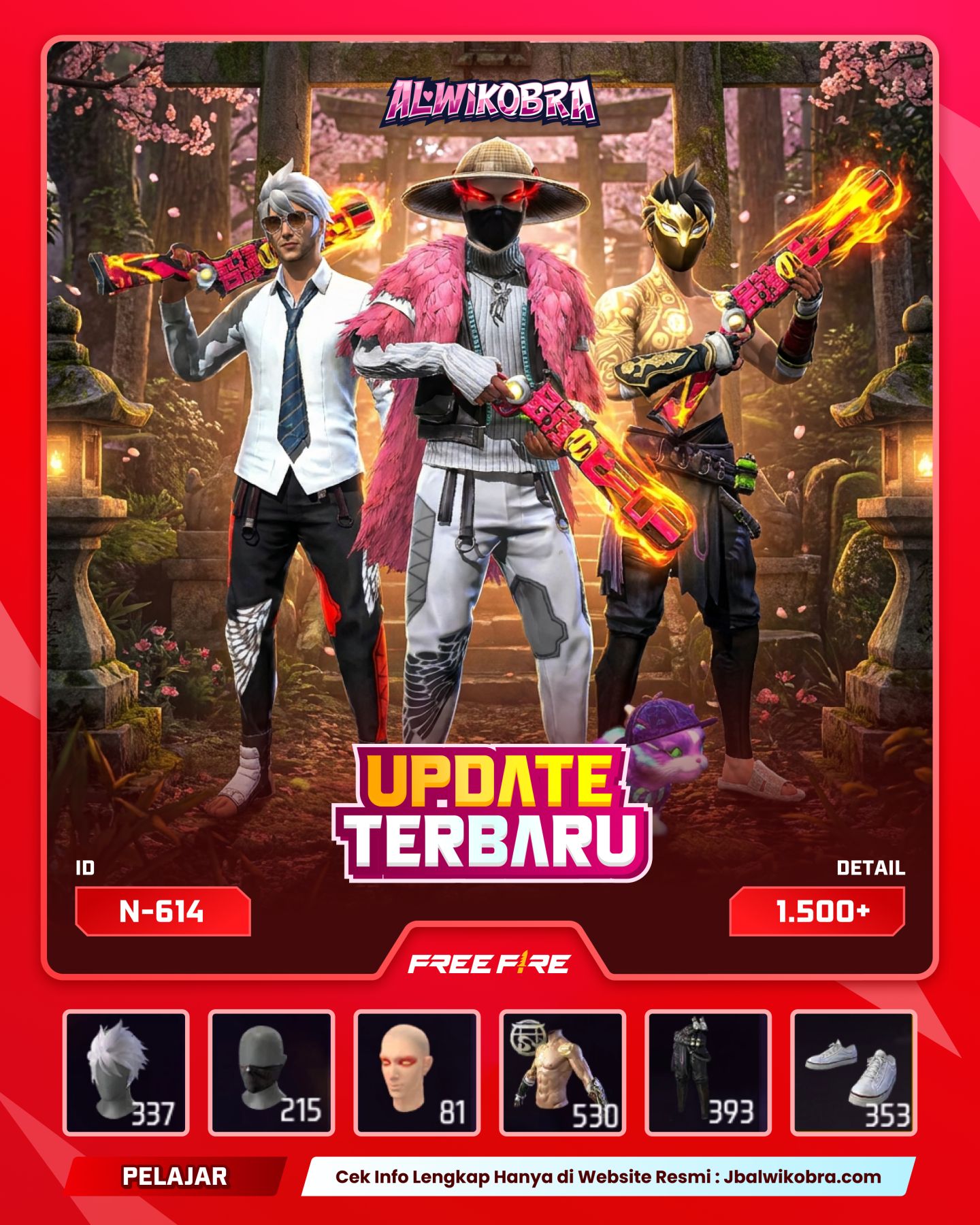 FREE FIRE N614