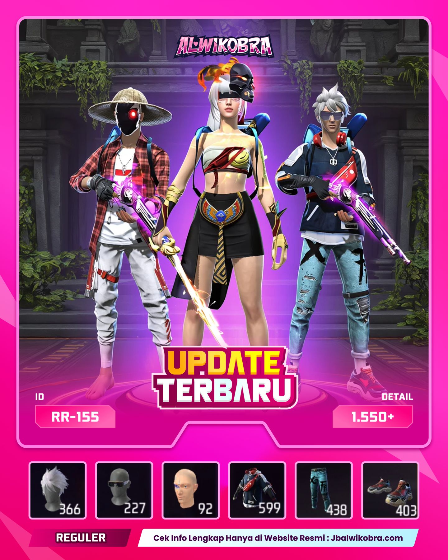 FREE FIRE RR155
