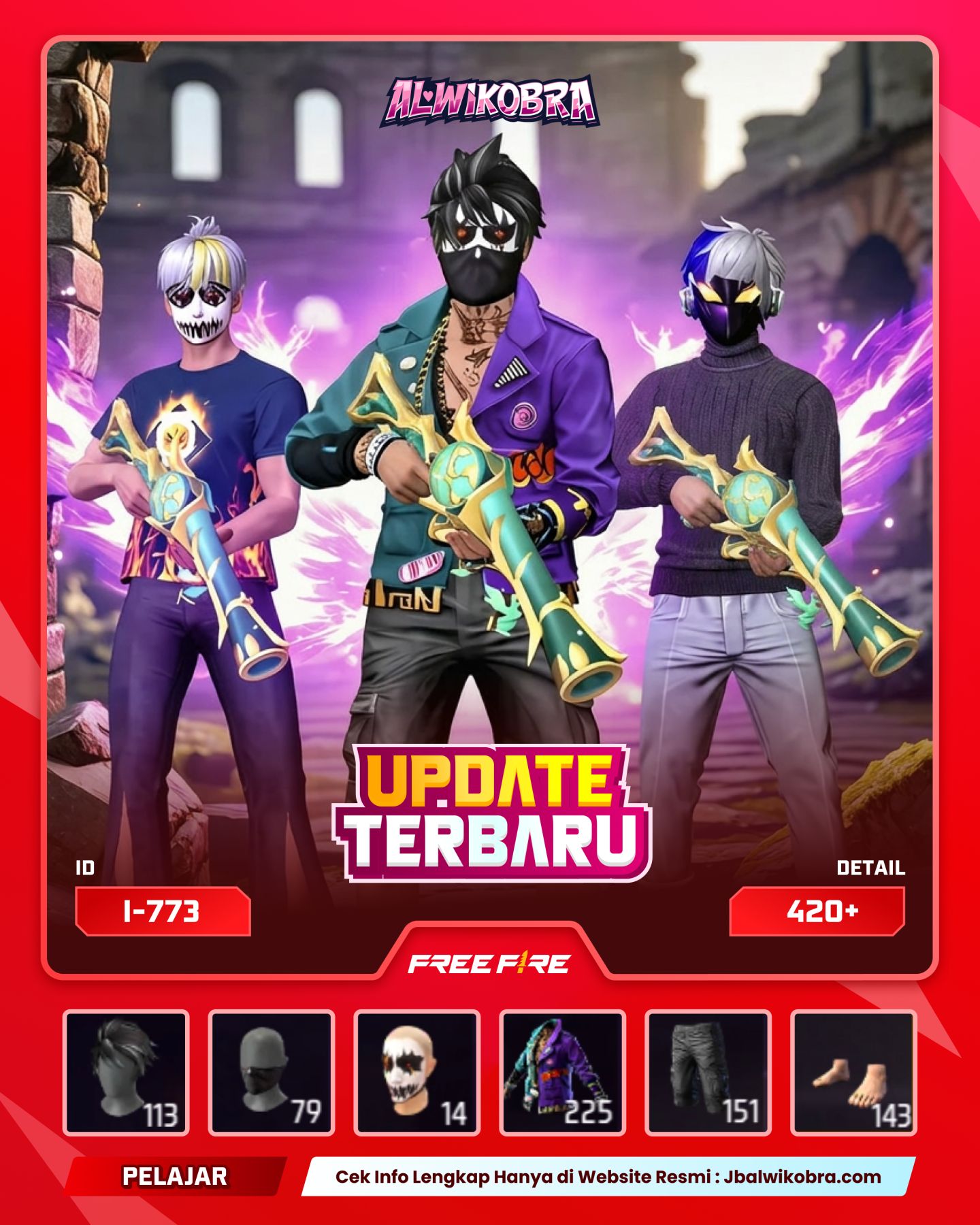 FREE FIRE 773 I