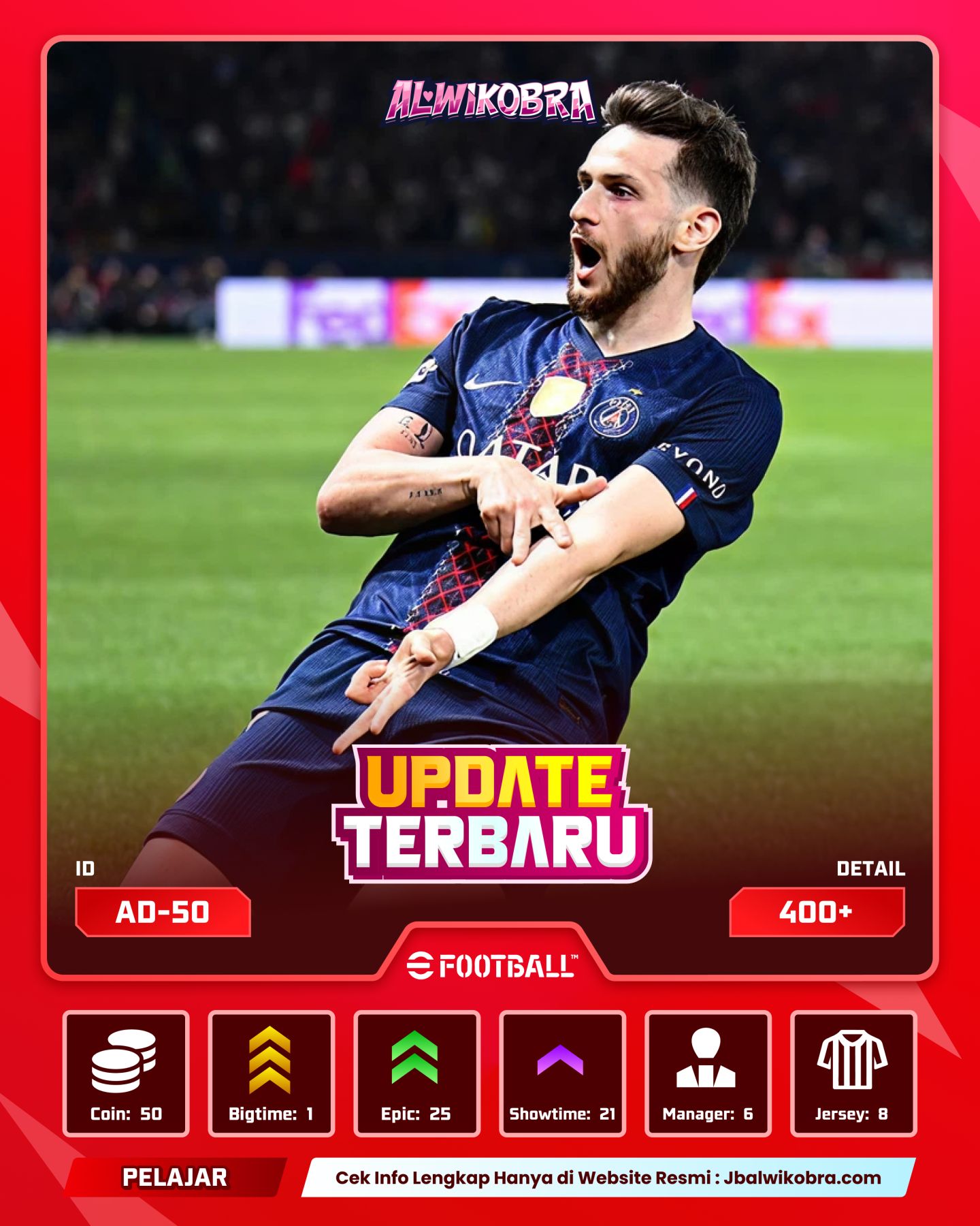 EFOOTBALL AD50