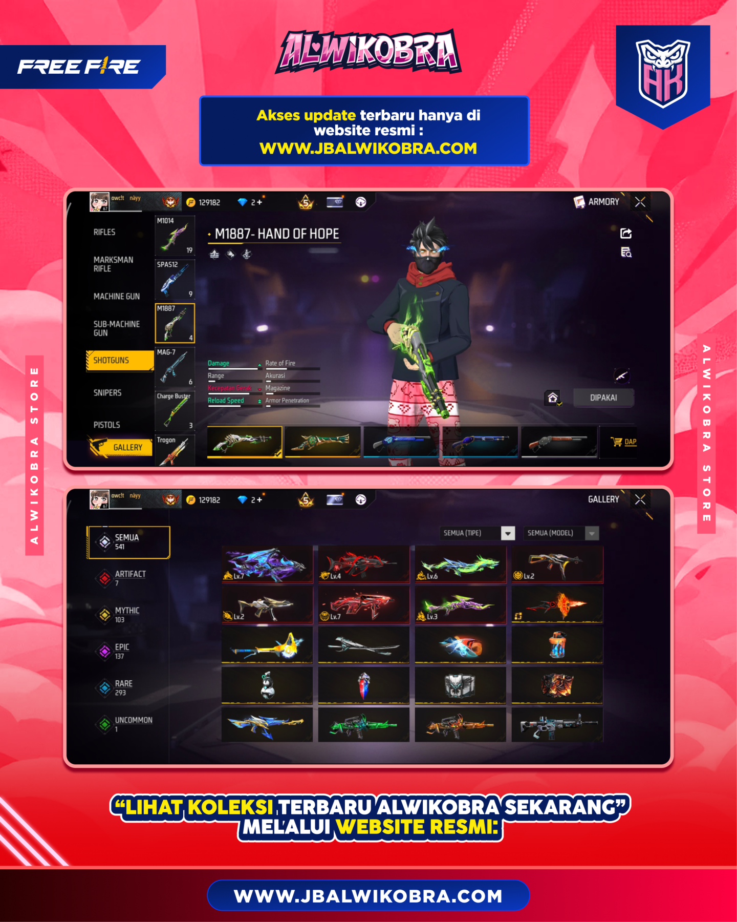 FREE FIRE 767 I 8