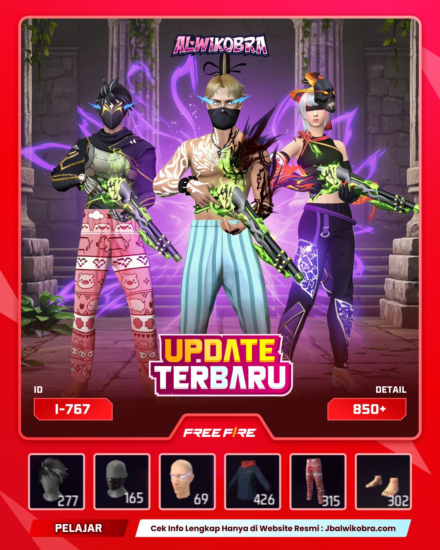 FREE FIRE 767 I