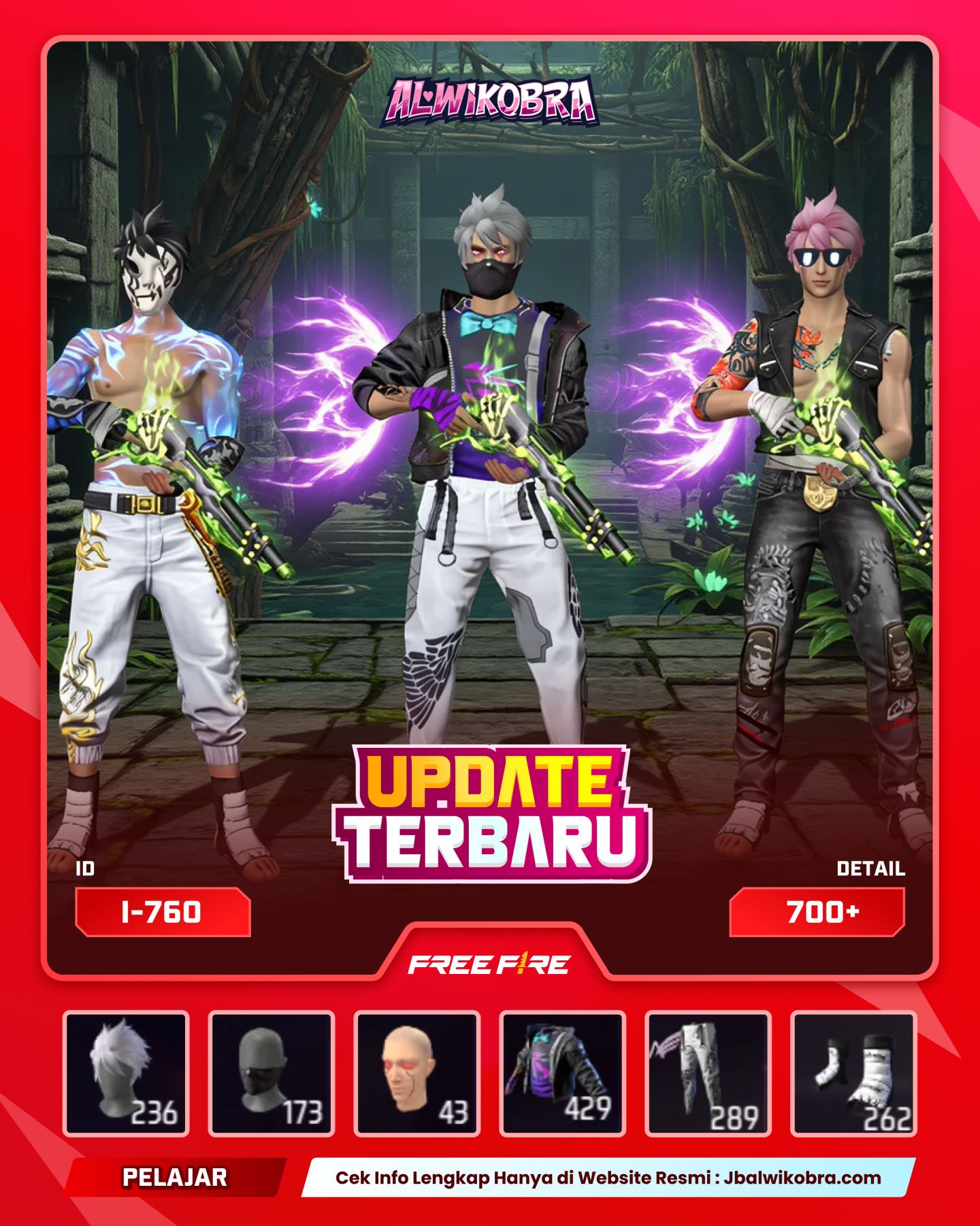 FREE FIRE 76O I