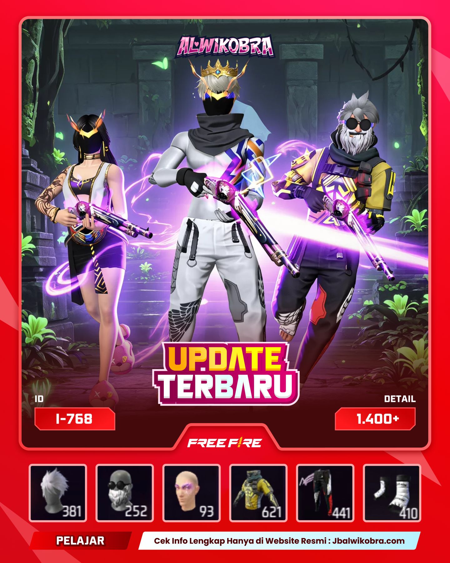 FREE FIRE 768 I