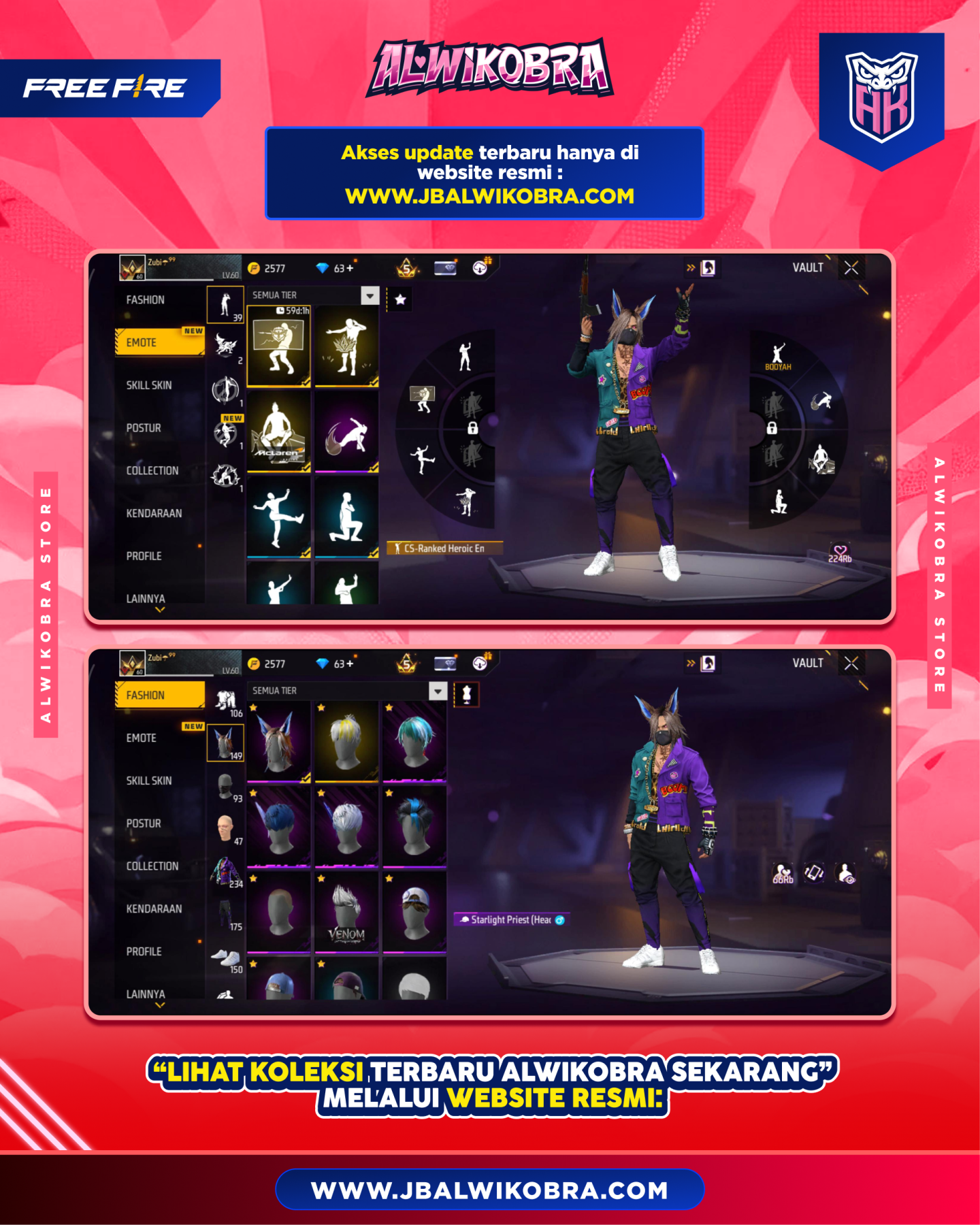 FREE FIRE 778 I 3