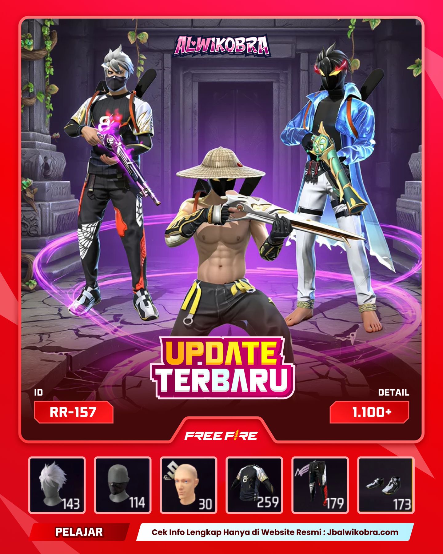 FREE FIRE RR157