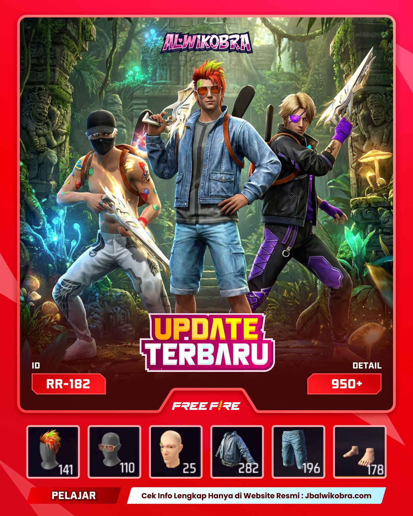 FREE FIRE RR182