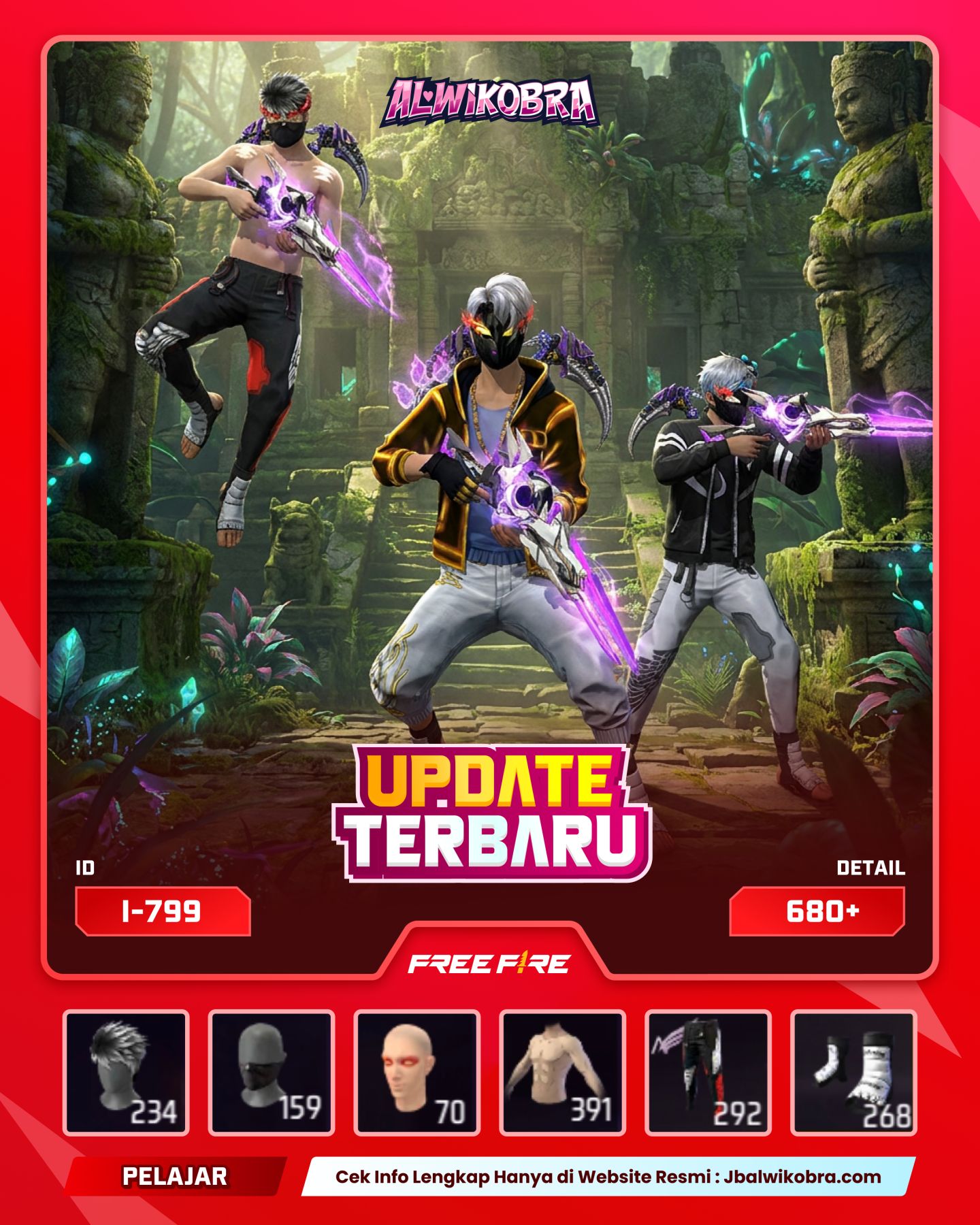 FREE FIRE 799 I